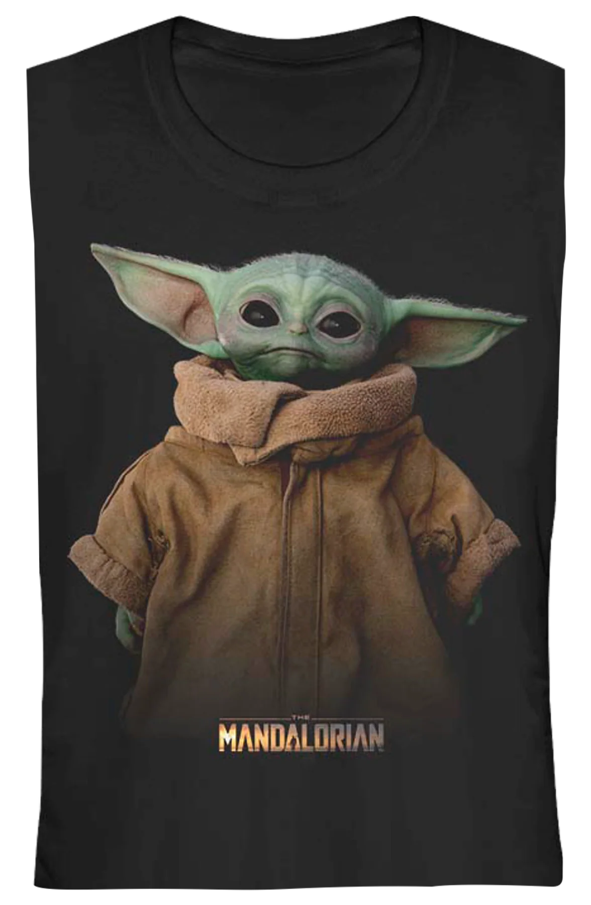 Ladies Star Wars The Mandalorian The Child Portrait Shirt - Image 2