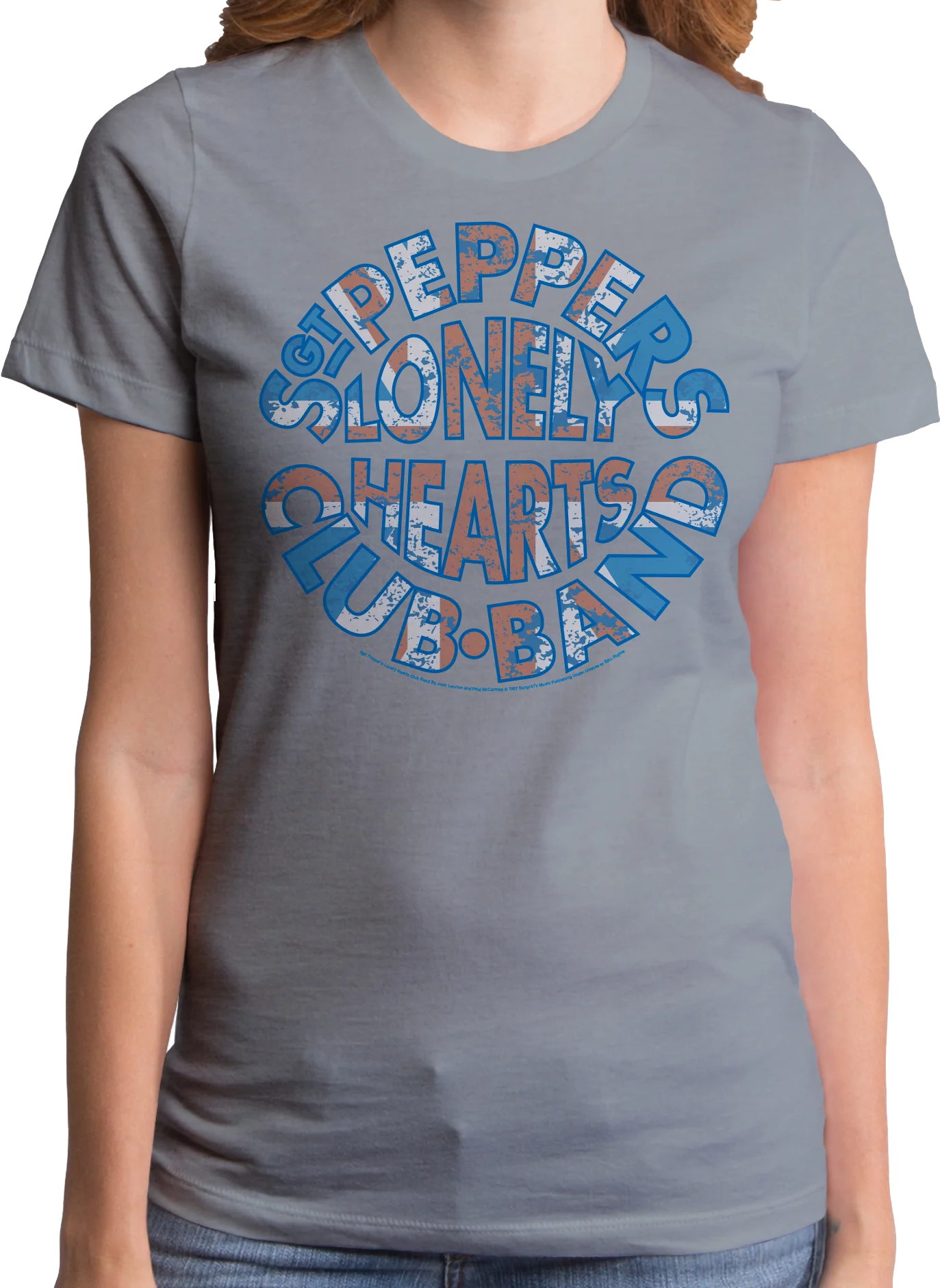 Ladies The Beatles Sgt. Pepper's Lonely Hearts Club Band Shirt