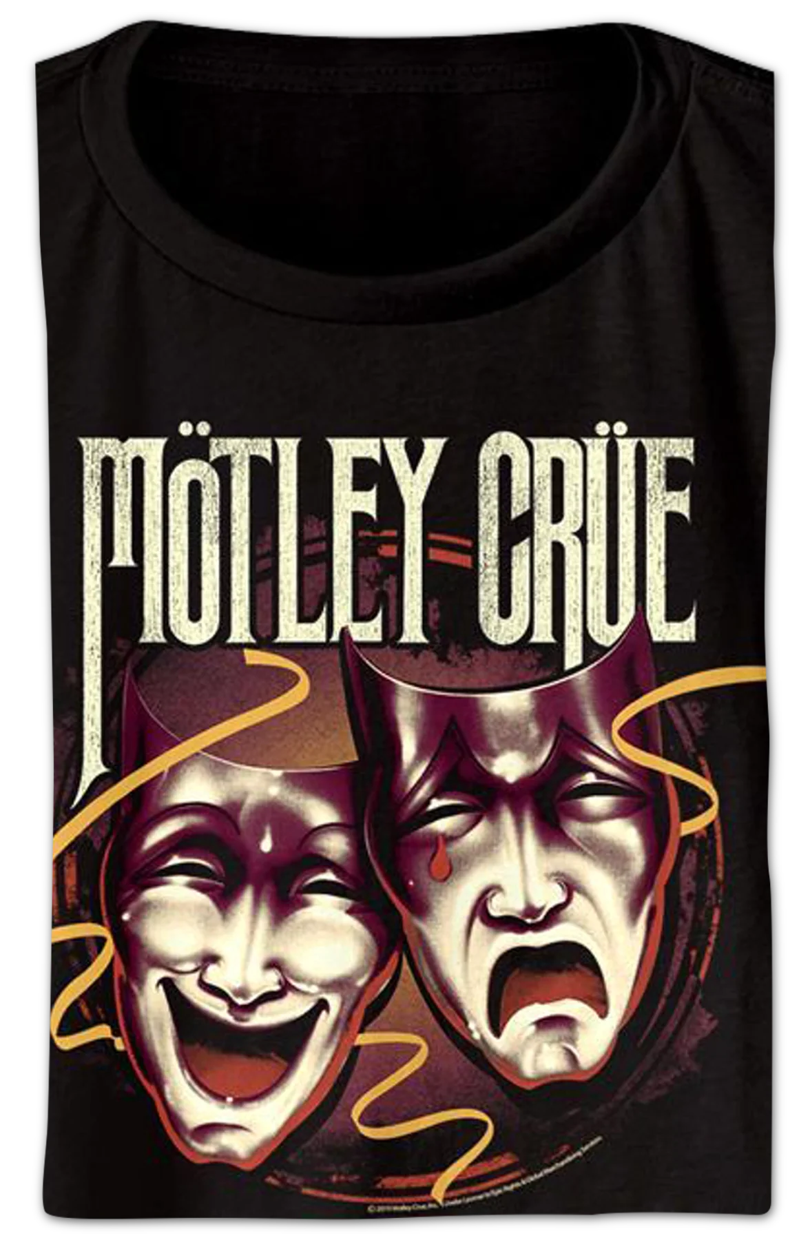 Ladies Theatre of Pain Motley Crue Crop Top - Image 2