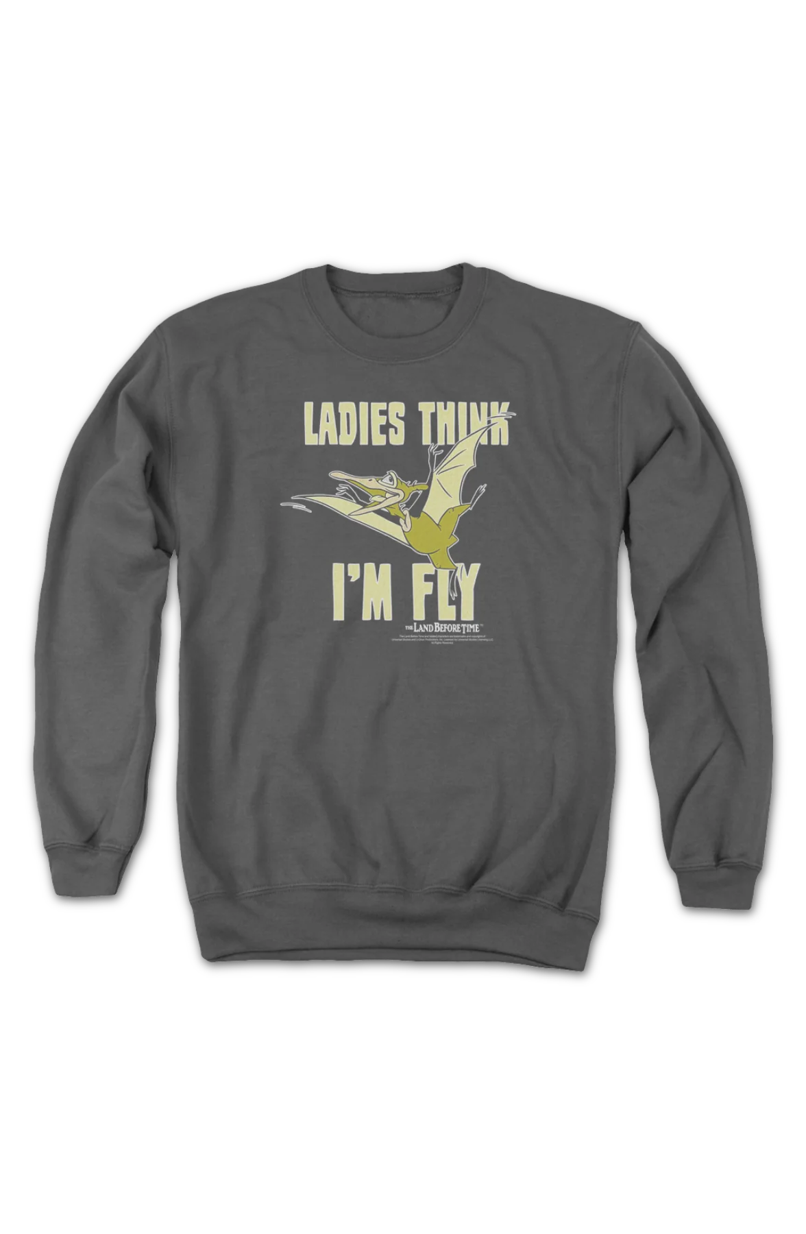 Ladies Think I'm Fly Land Before Time Sweatshirt - Image 2