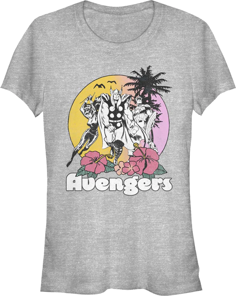 Ladies Tropical Avengers Shirt