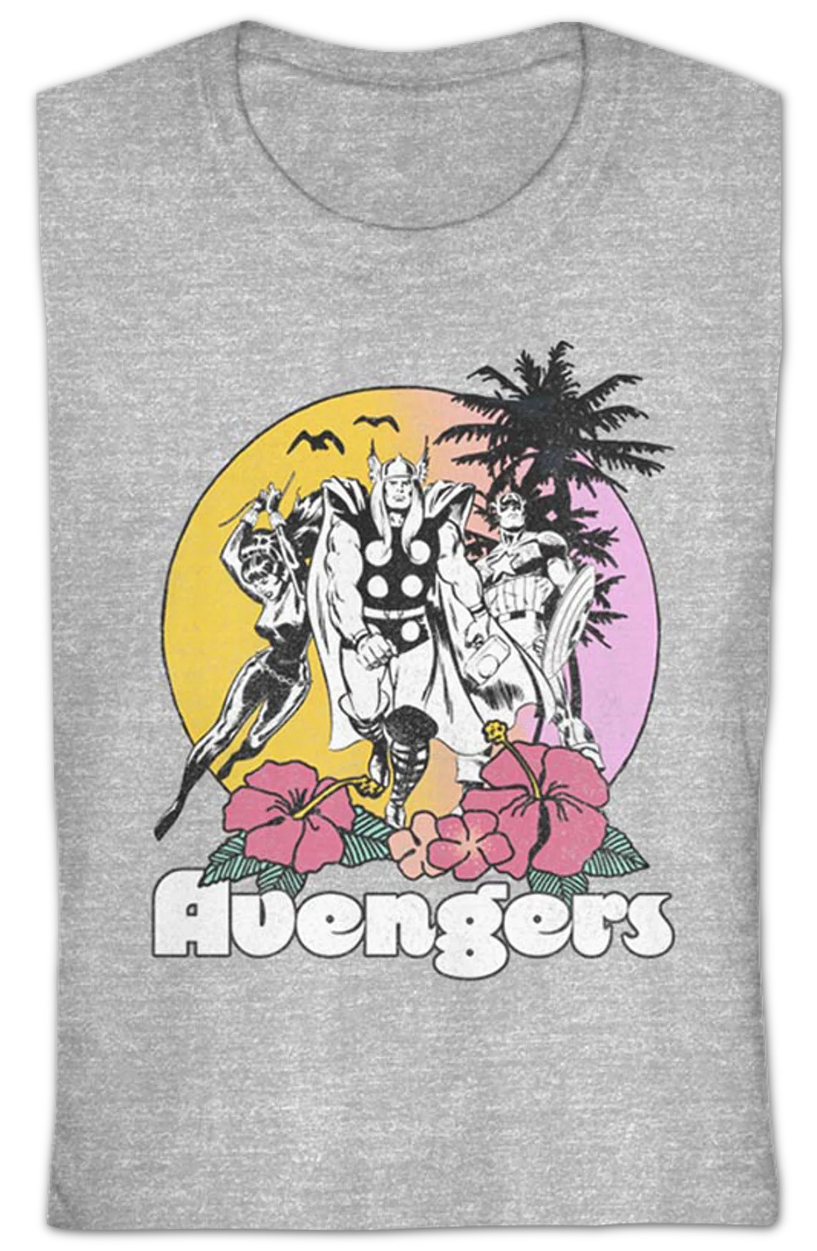 Ladies Tropical Avengers Shirt - Image 2