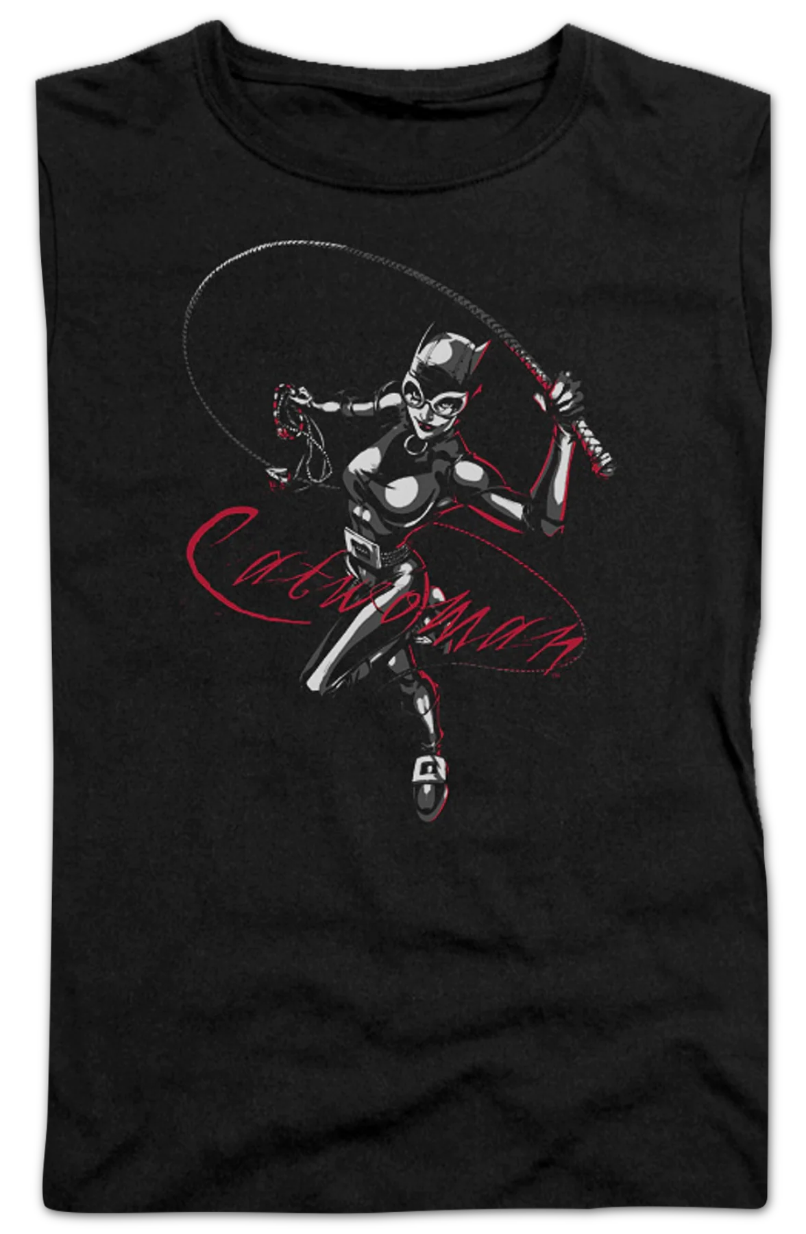 Ladies Whip It Catwoman DC Comics Shirt - Image 2