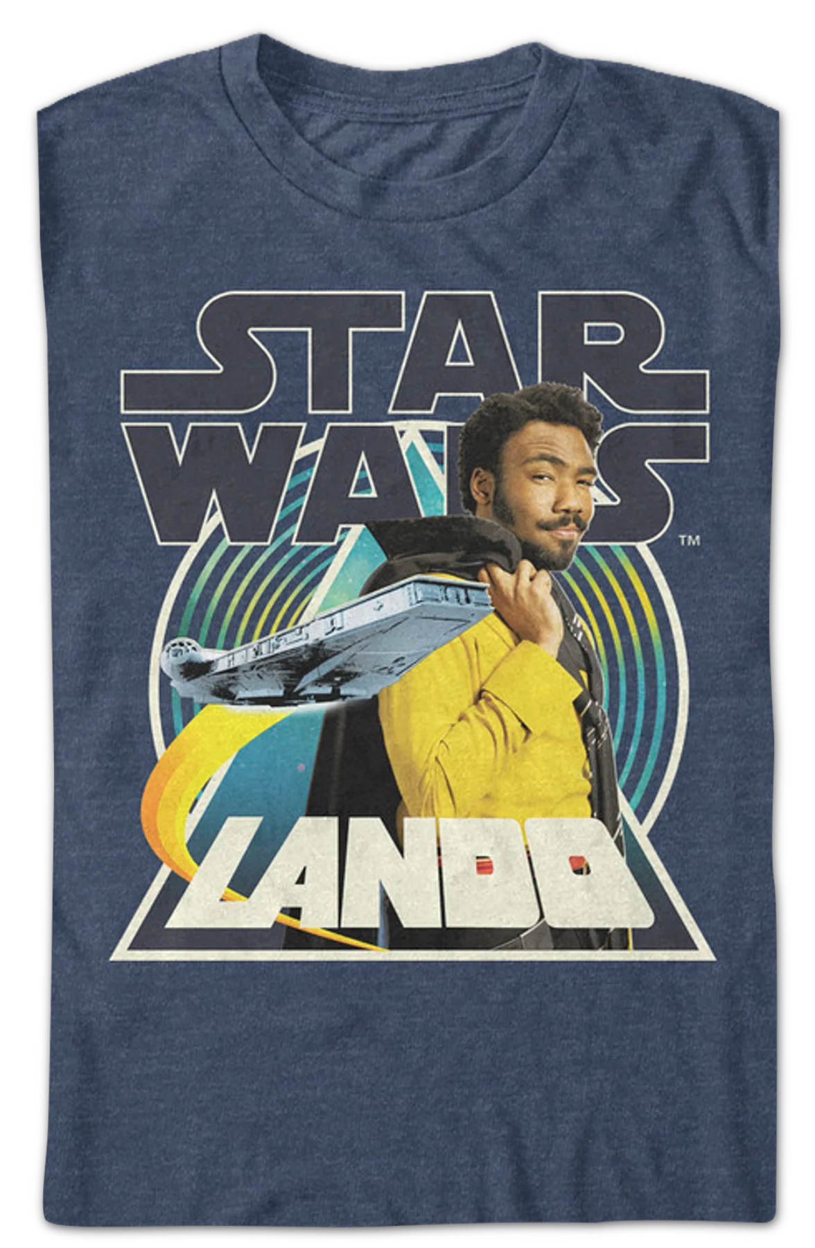 Lando Collage Solo Star Wars T-Shirt - Image 2