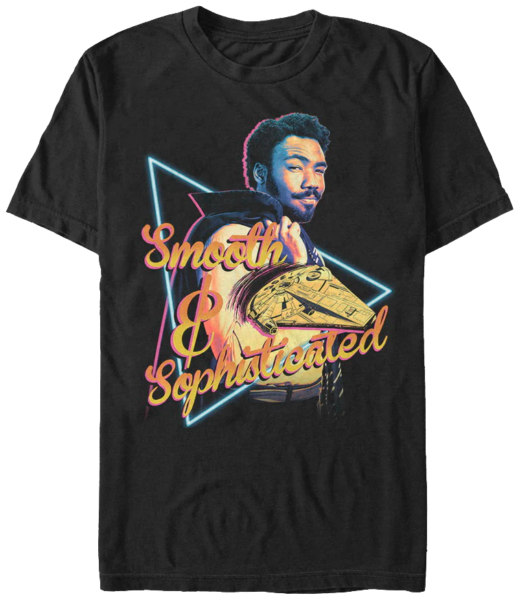 Lando Smooth and Sophisticated Solo Star Wars T-Shirt