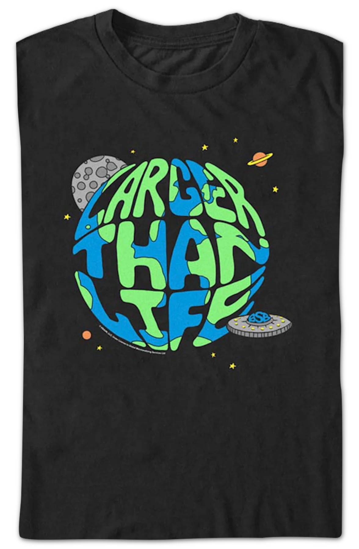 Larger Than Life Globe Backstreet Boys T-Shirt - Image 2