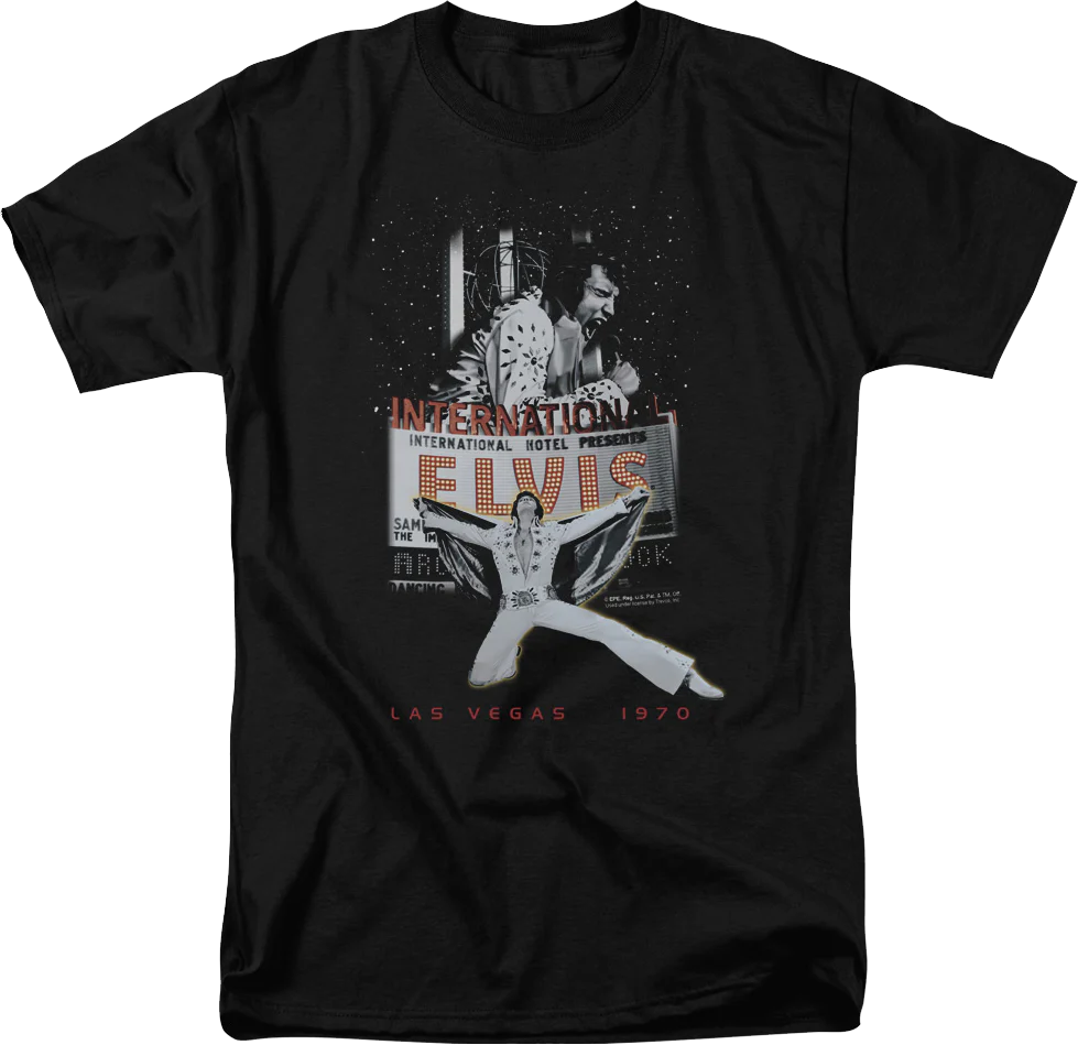 Las Vegas 1970 Elvis Presley T-Shirt