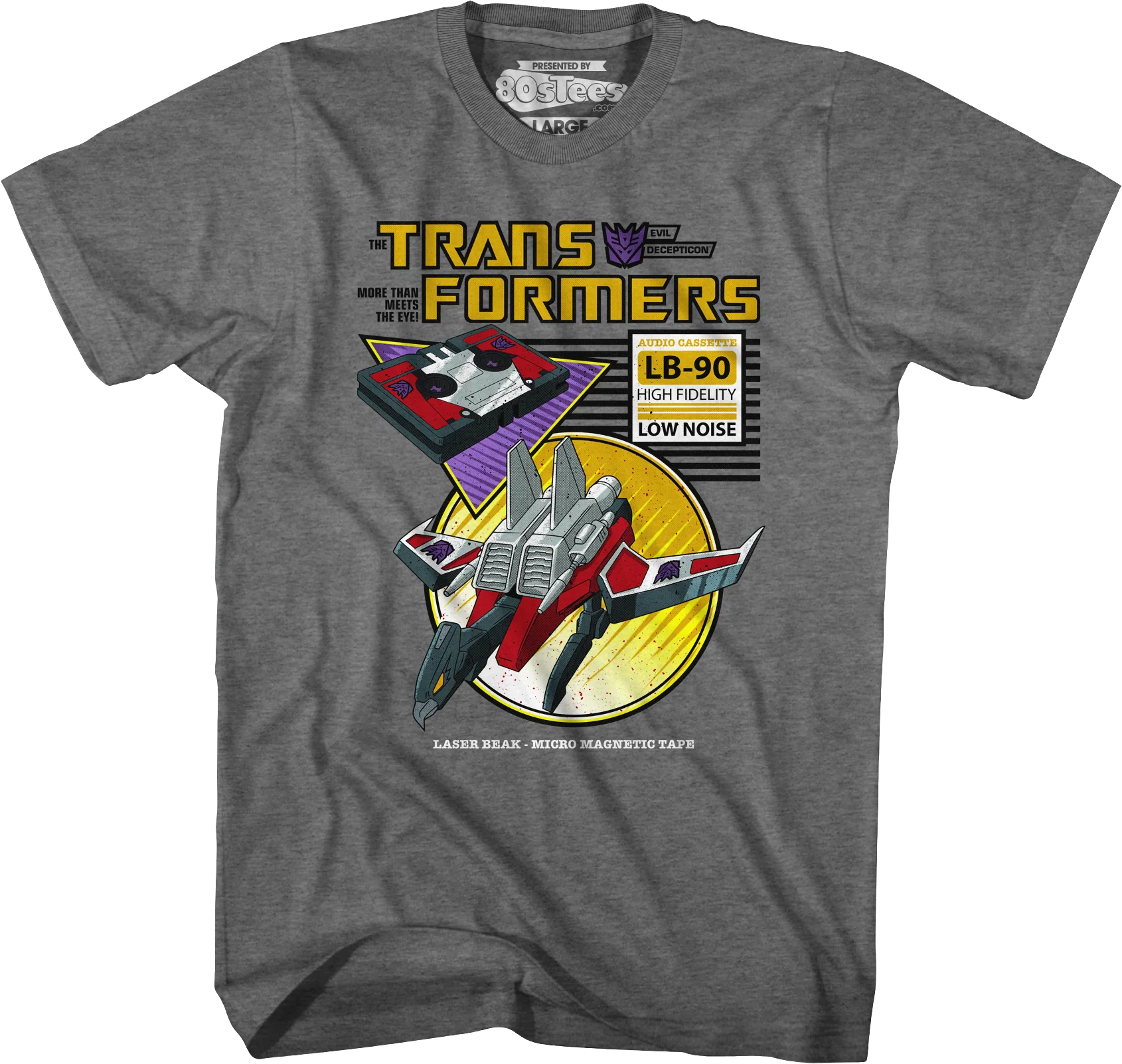 Laserbeak Cassette Transformers T-Shirt