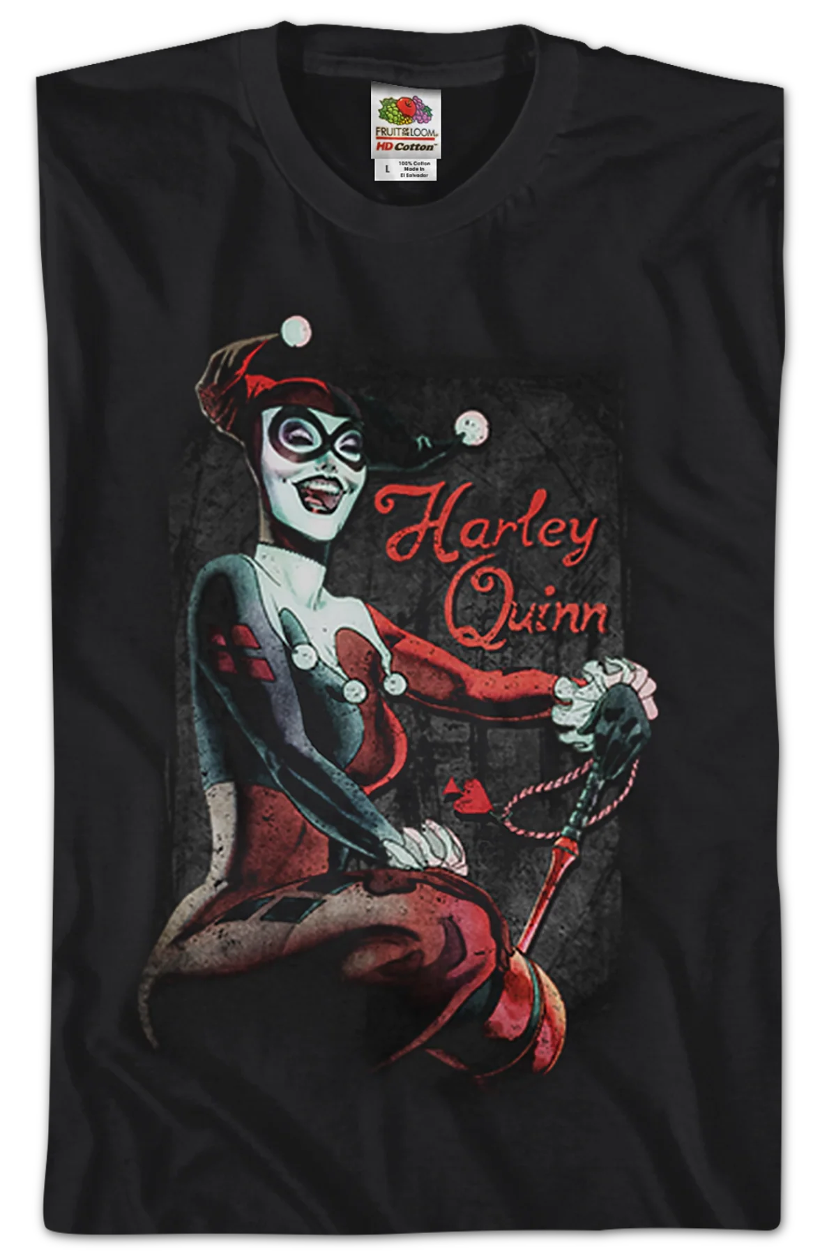 Laughing Harley Quinn DC Comics T-Shirt - Image 2