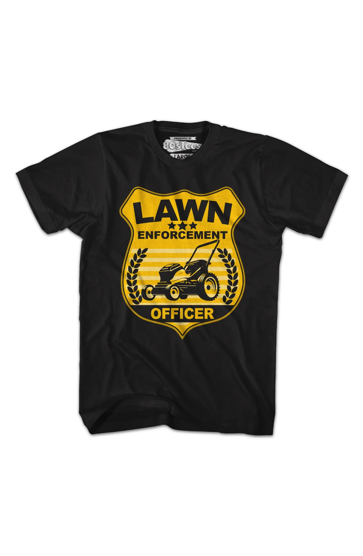 Lawn Enforcement Officer T-Shirt - Image 2
