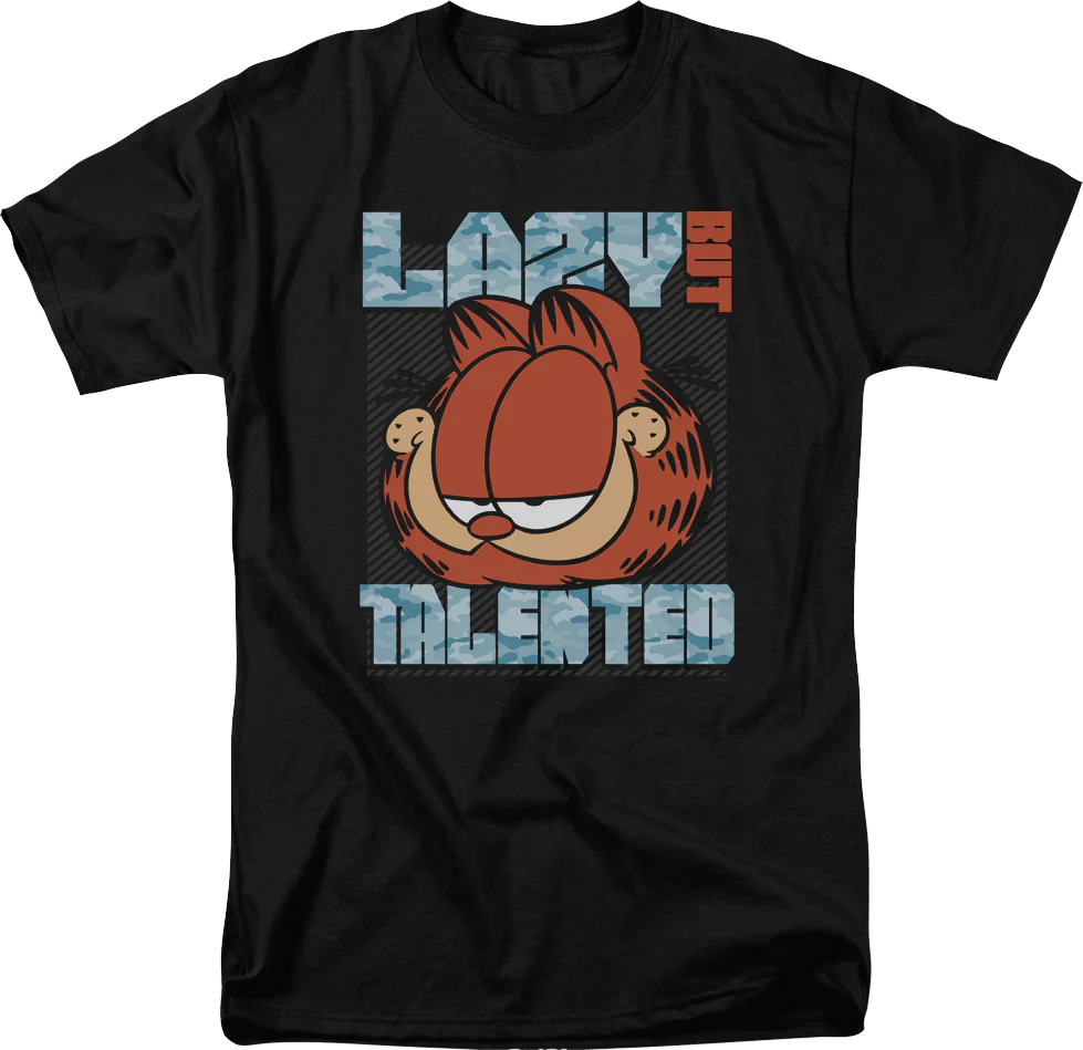 Lazy But Talented Garfield T-Shirt