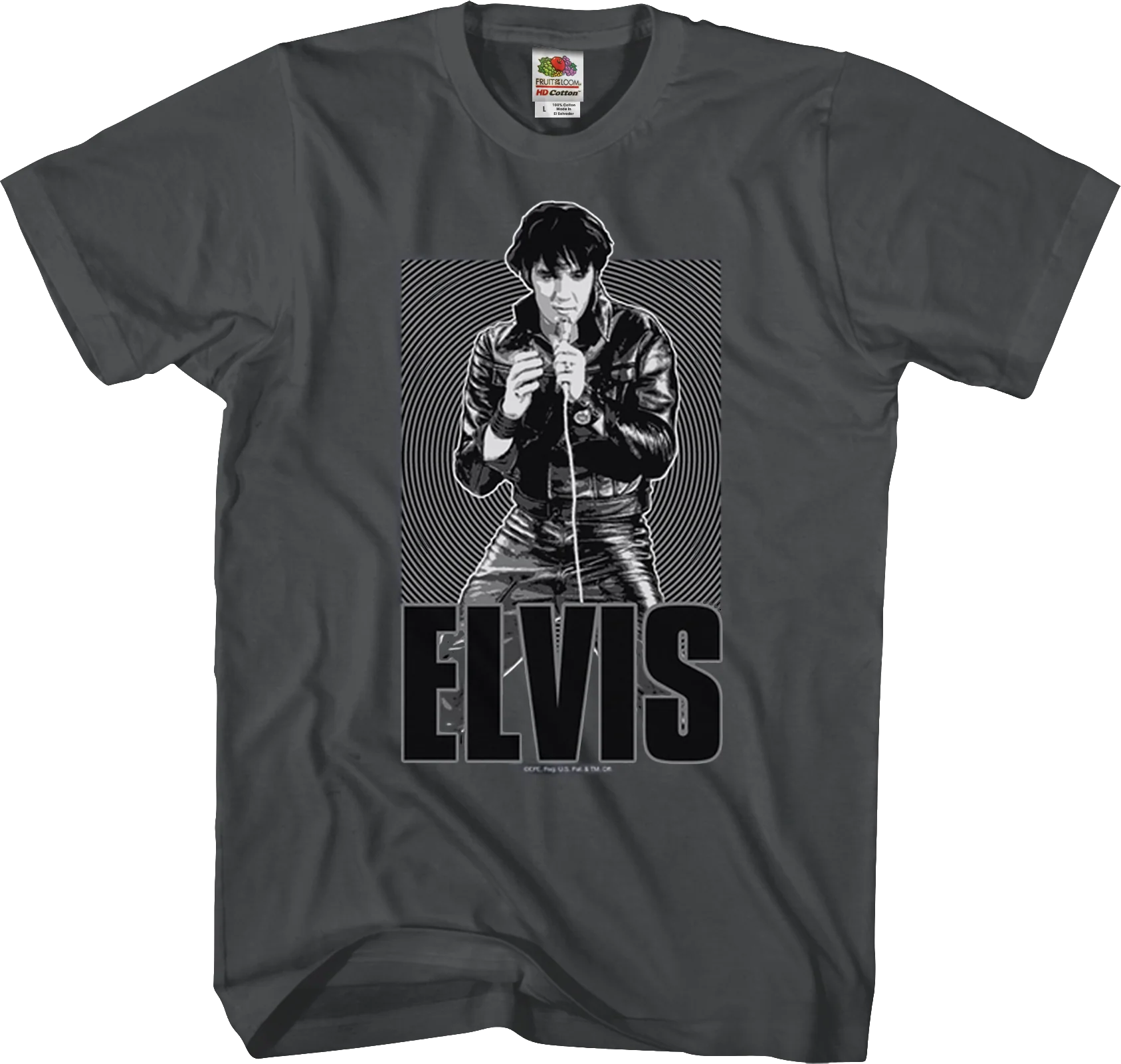 Leather Suit Elvis Presley T-Shirt