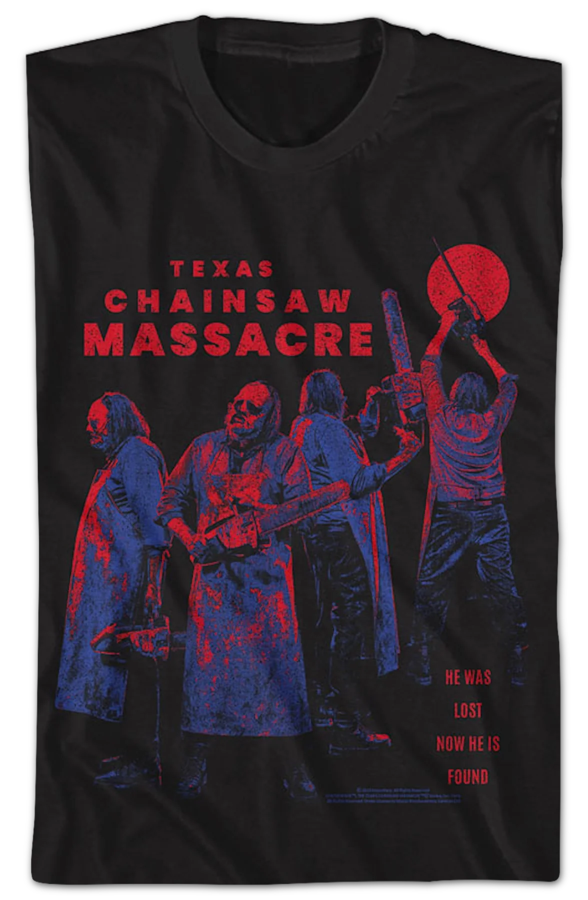 Leatherface Collage Texas Chainsaw Massacre T-Shirt - Image 2