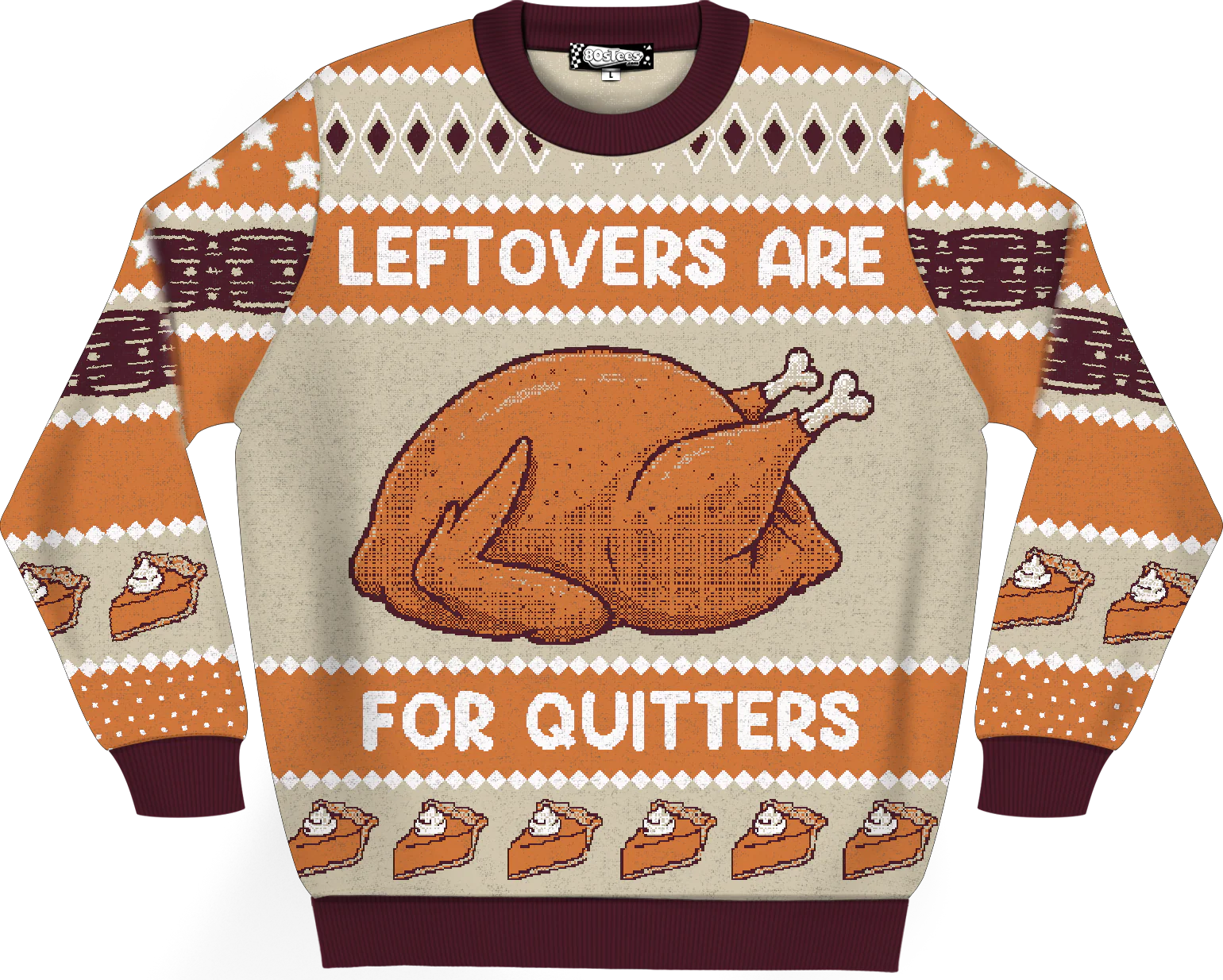 Leftovers Are For Quitters Knitted Sweater