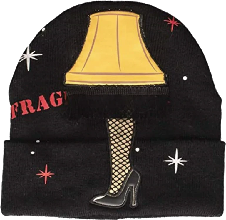 Leg Lamp A Christmas Story Beanie