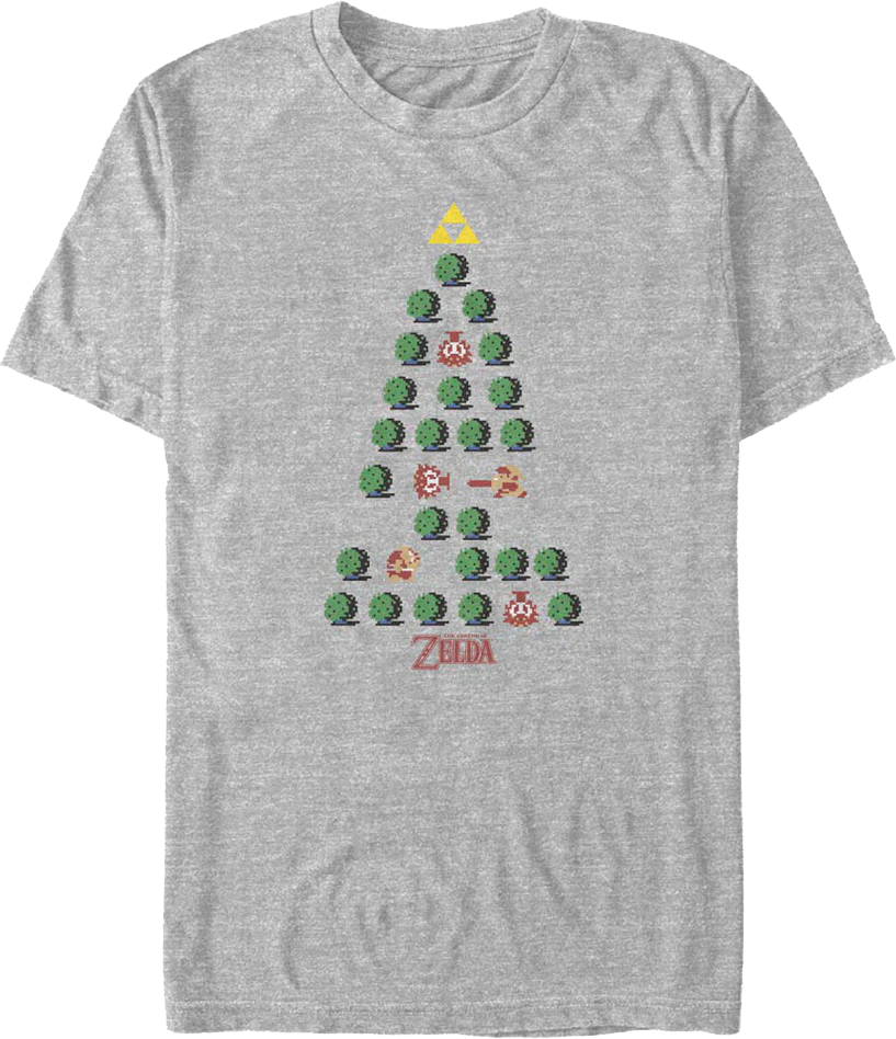Legend of Zelda Christmas Tree Nintendo T-Shirt
