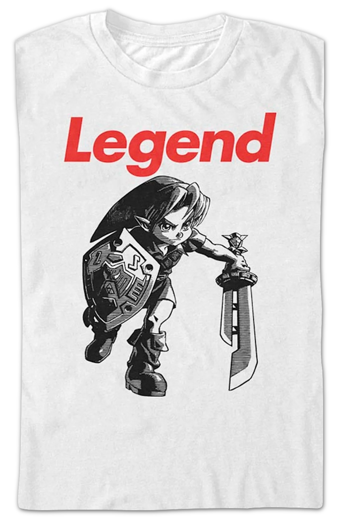 Legend Sketch Legend of Zelda T-Shirt - Image 2