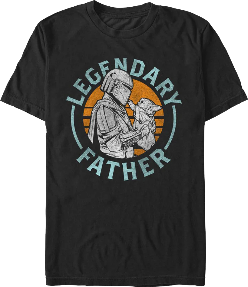 Legendary Father The Mandalorian Star Wars T-Shirt