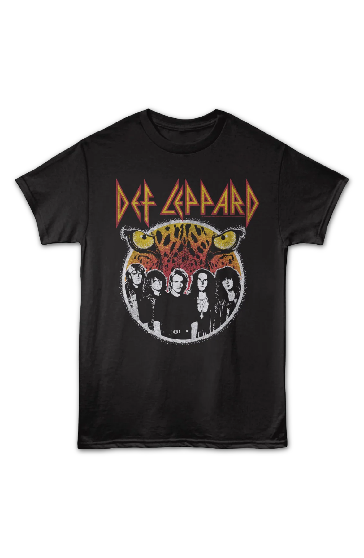 Leopard Eyes Def Leppard T-Shirt - Image 2