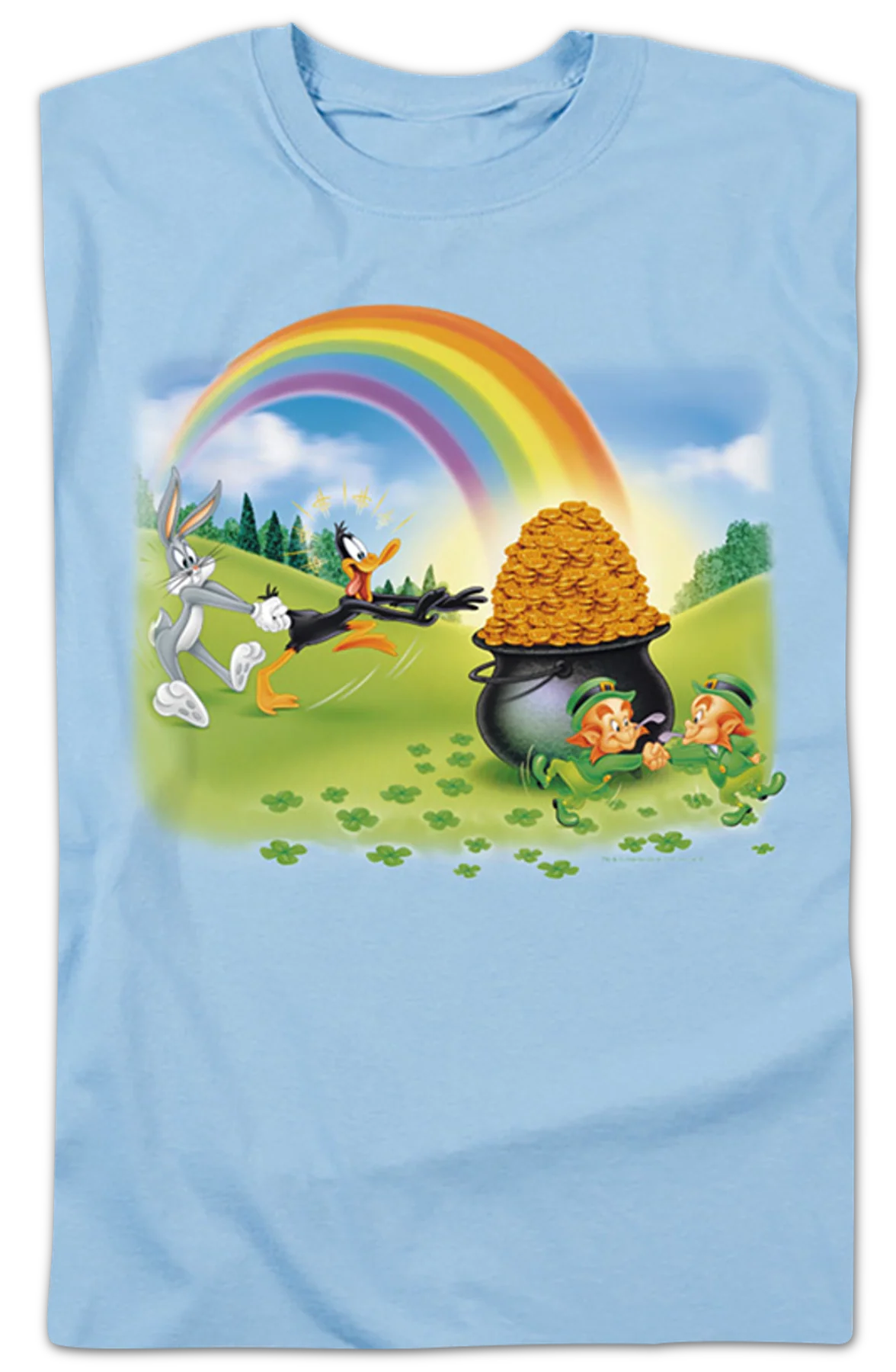 Leprechaun Gold Looney Tunes T-Shirt - Image 2