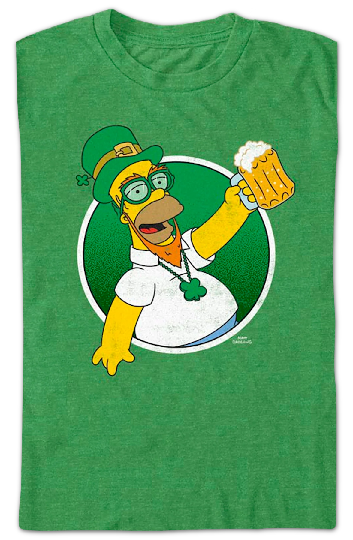 Leprechaun Homer Simpson T-Shirt - Image 2