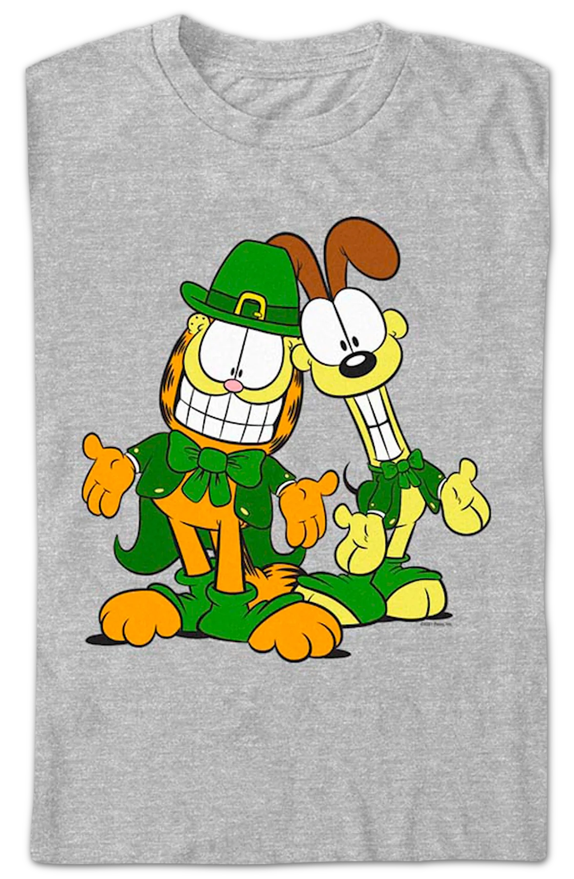 Leprechauns Garfield T-Shirt - Image 2