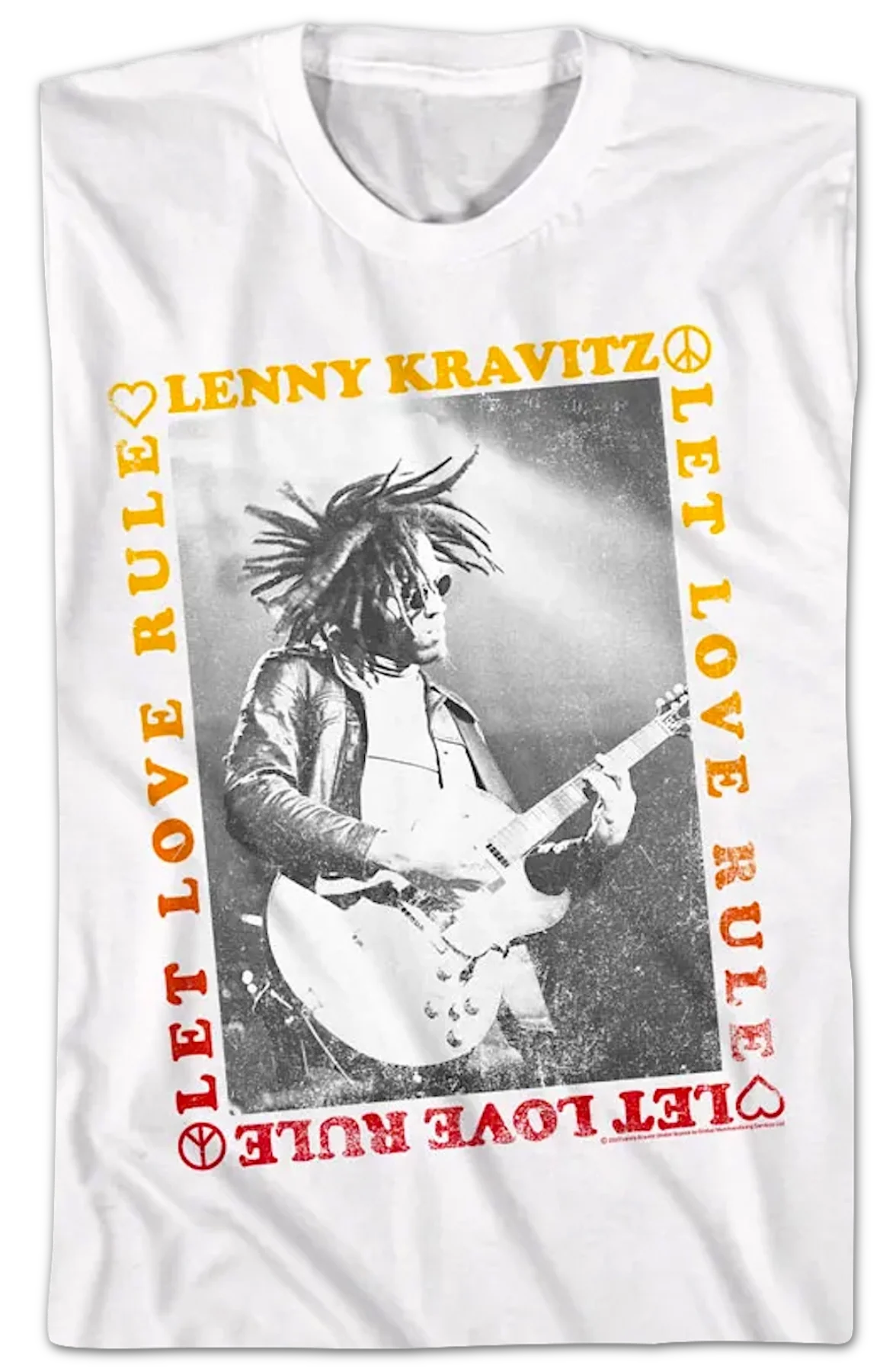 Let Love Rule Lenny Kravitz T-Shirt - Image 2
