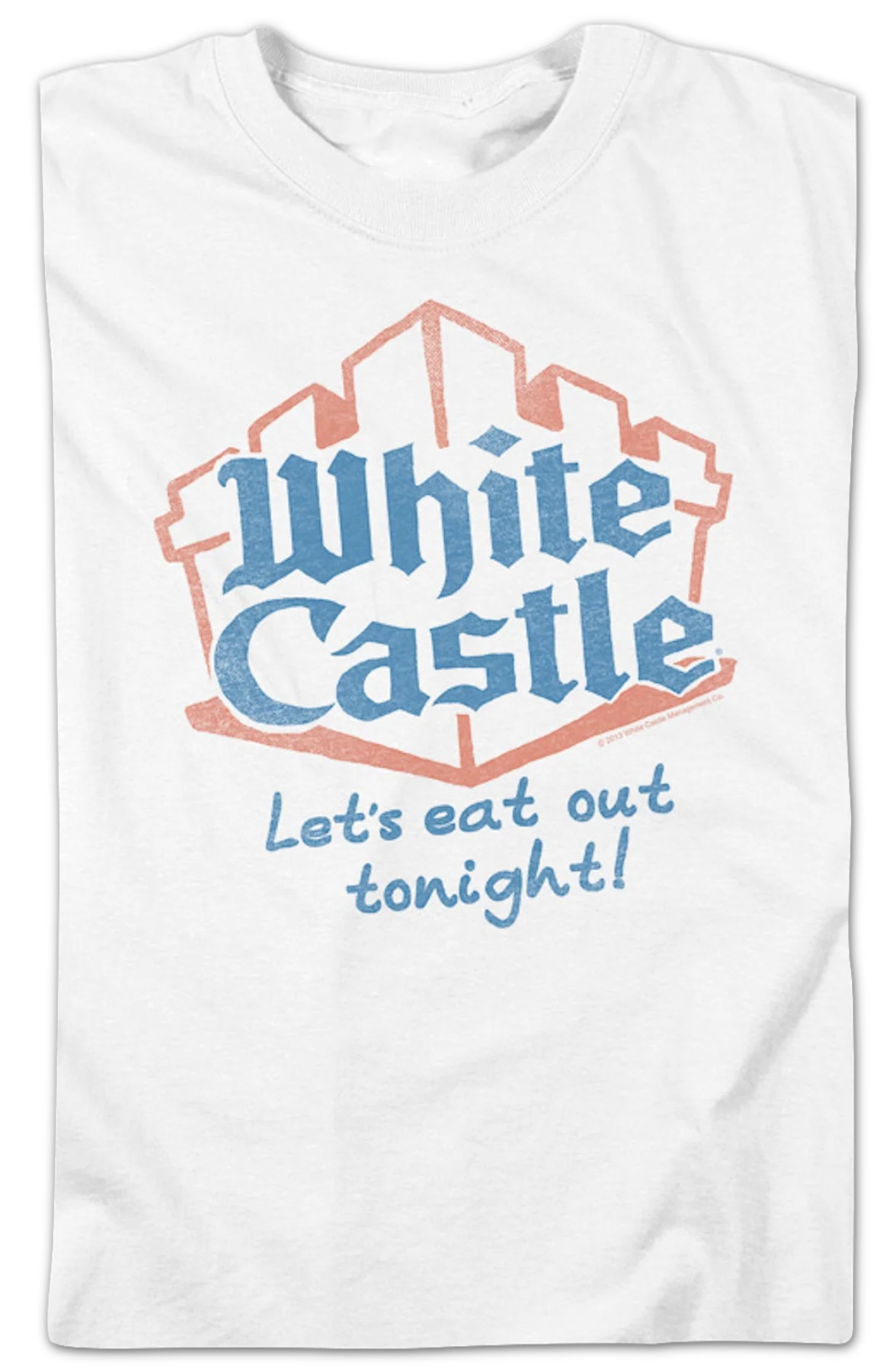 Let's Eat Out Tonight White Castle T-Shirt - Image 2