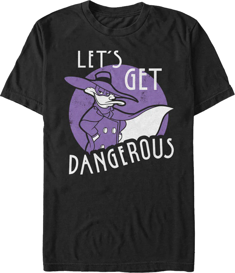 Let's Get Dangerous Darkwing Duck T-Shirt