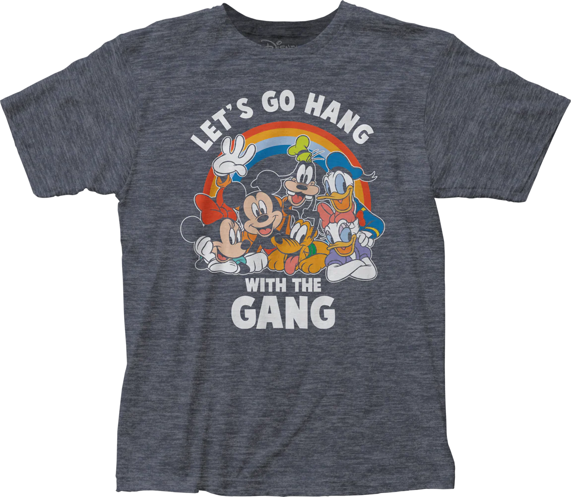 Let's Go Hang With The Gang Disney T-Shirt