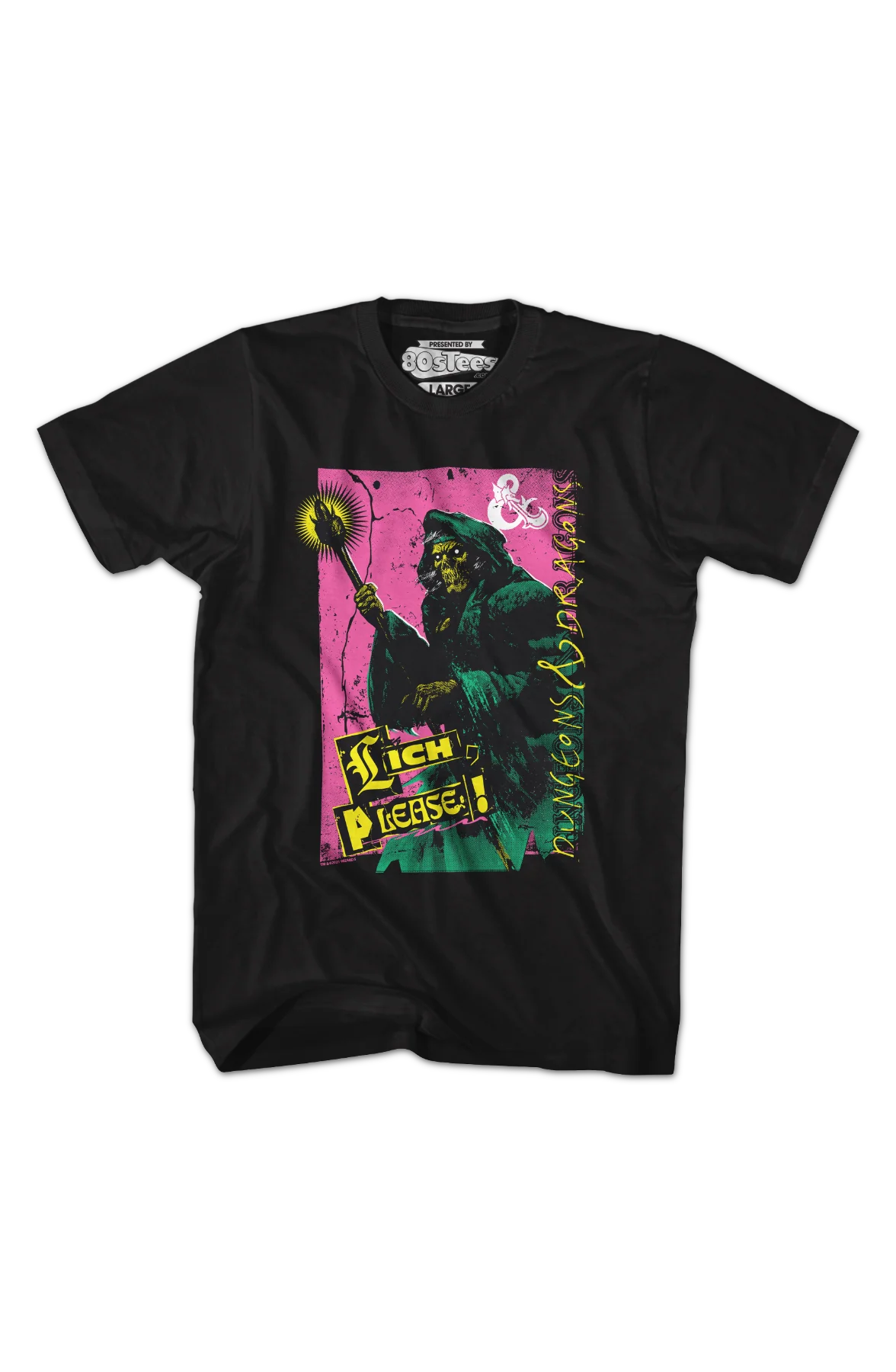 Lich Please Dungeons & Dragons T-Shirt - Image 2