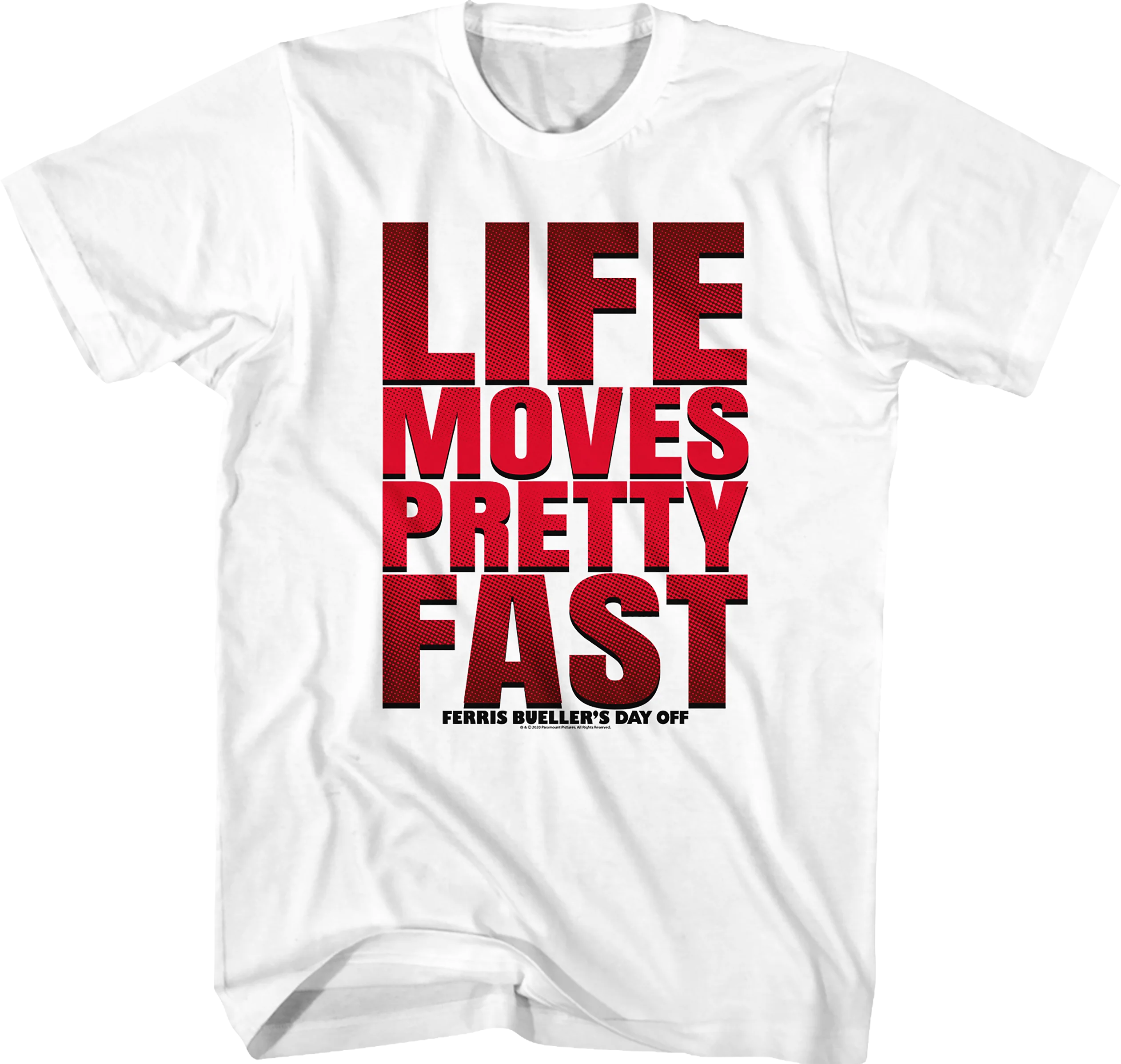 Life Moves Pretty Fast Ferris Bueller's Day Off T-Shirt