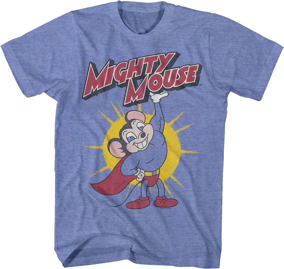 Lifting Logo Mighty Mouse T-Shirt