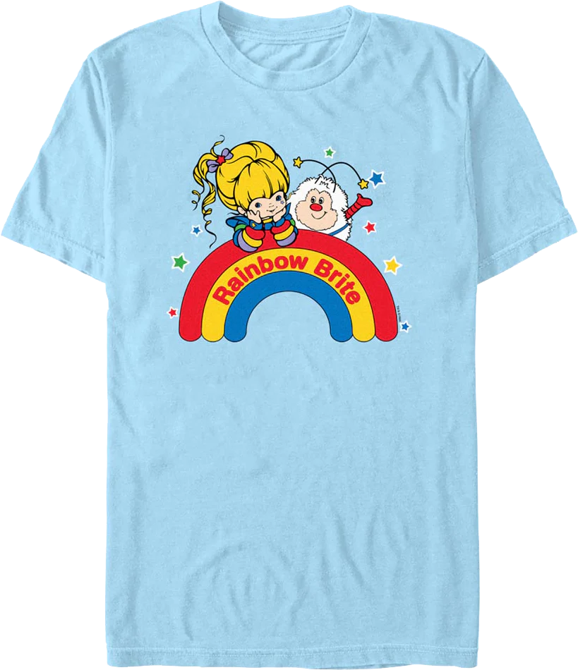 Light Blue Twink & Rainbow Brite T-Shirt