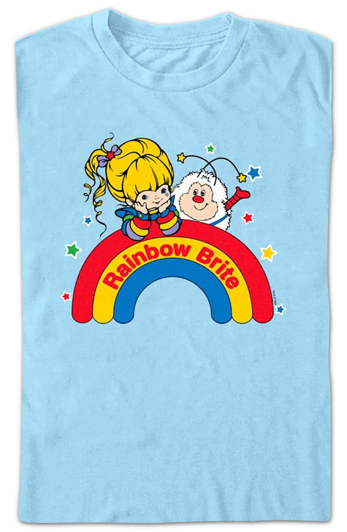 Light Blue Twink & Rainbow Brite T-Shirt - Image 2
