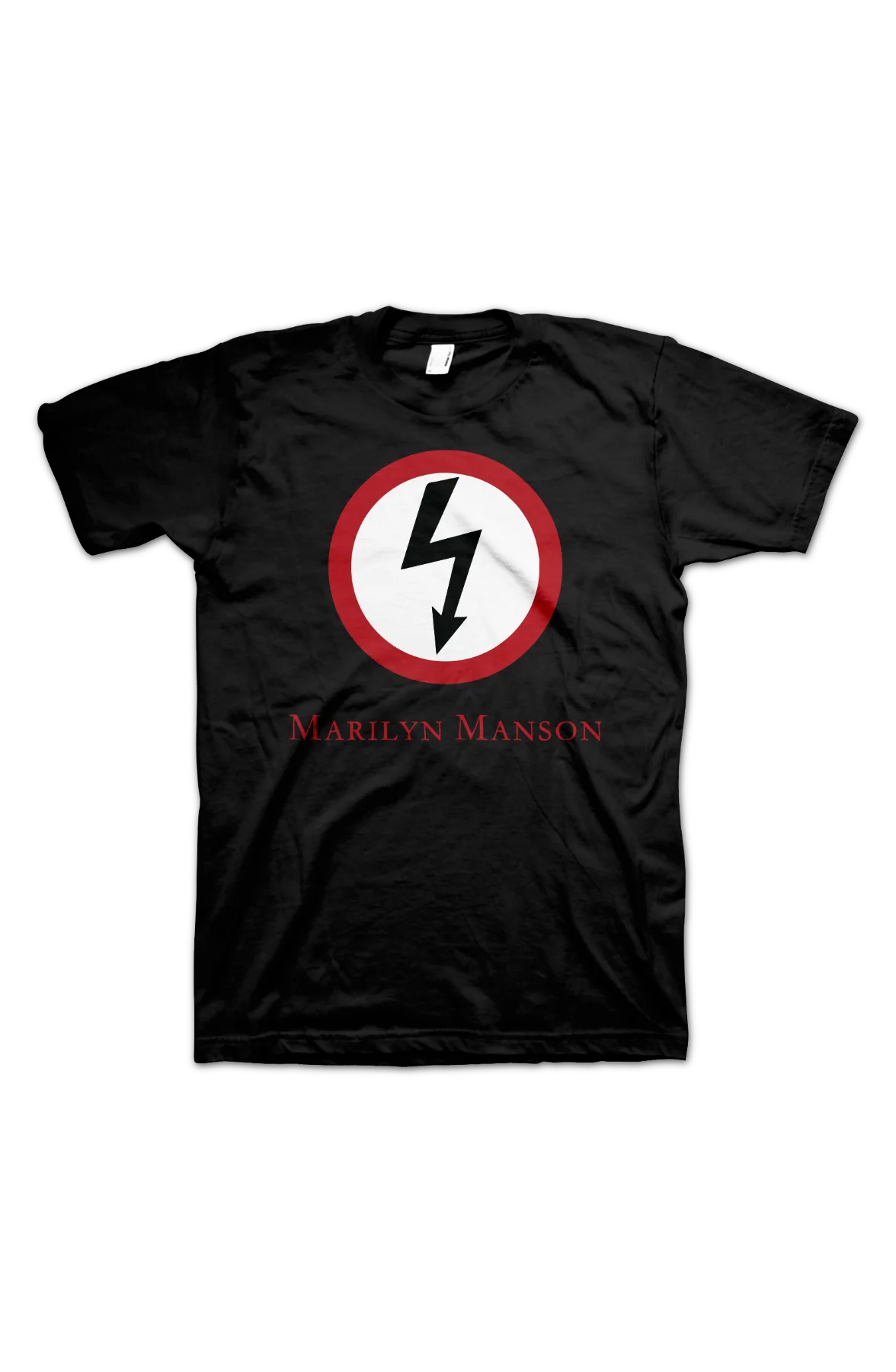 Lightning Bolt Logo Marilyn Manson T-Shirt - Image 2