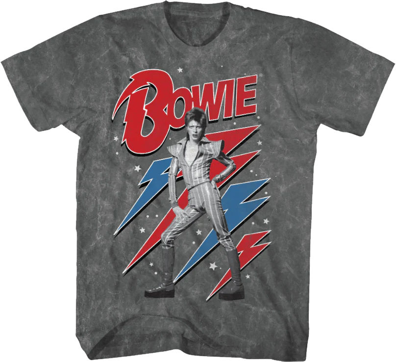 Lightning Bolts David Bowie T-Shirt