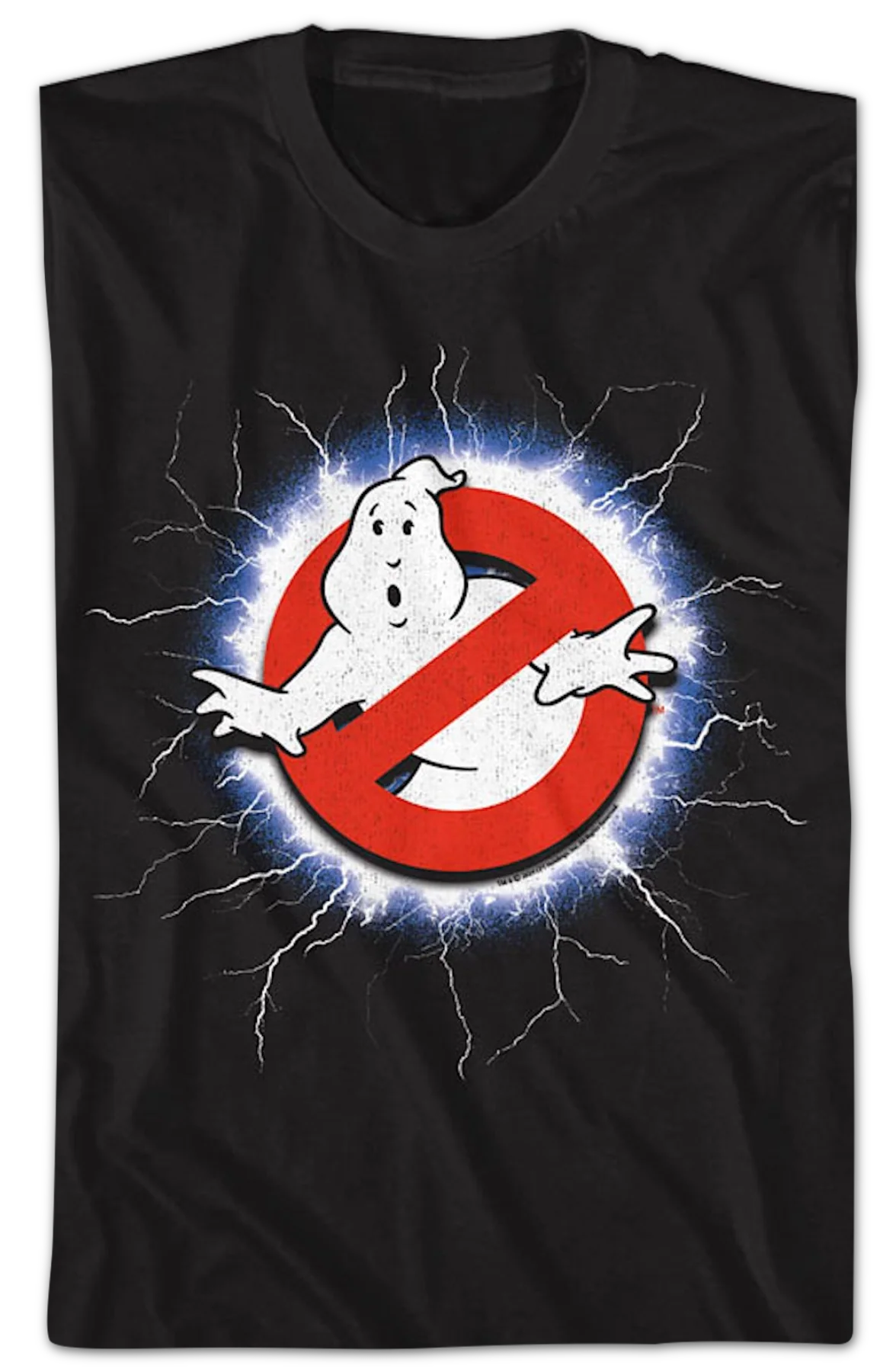 Lightning Logo Real Ghostbusters T-Shirt - Image 2