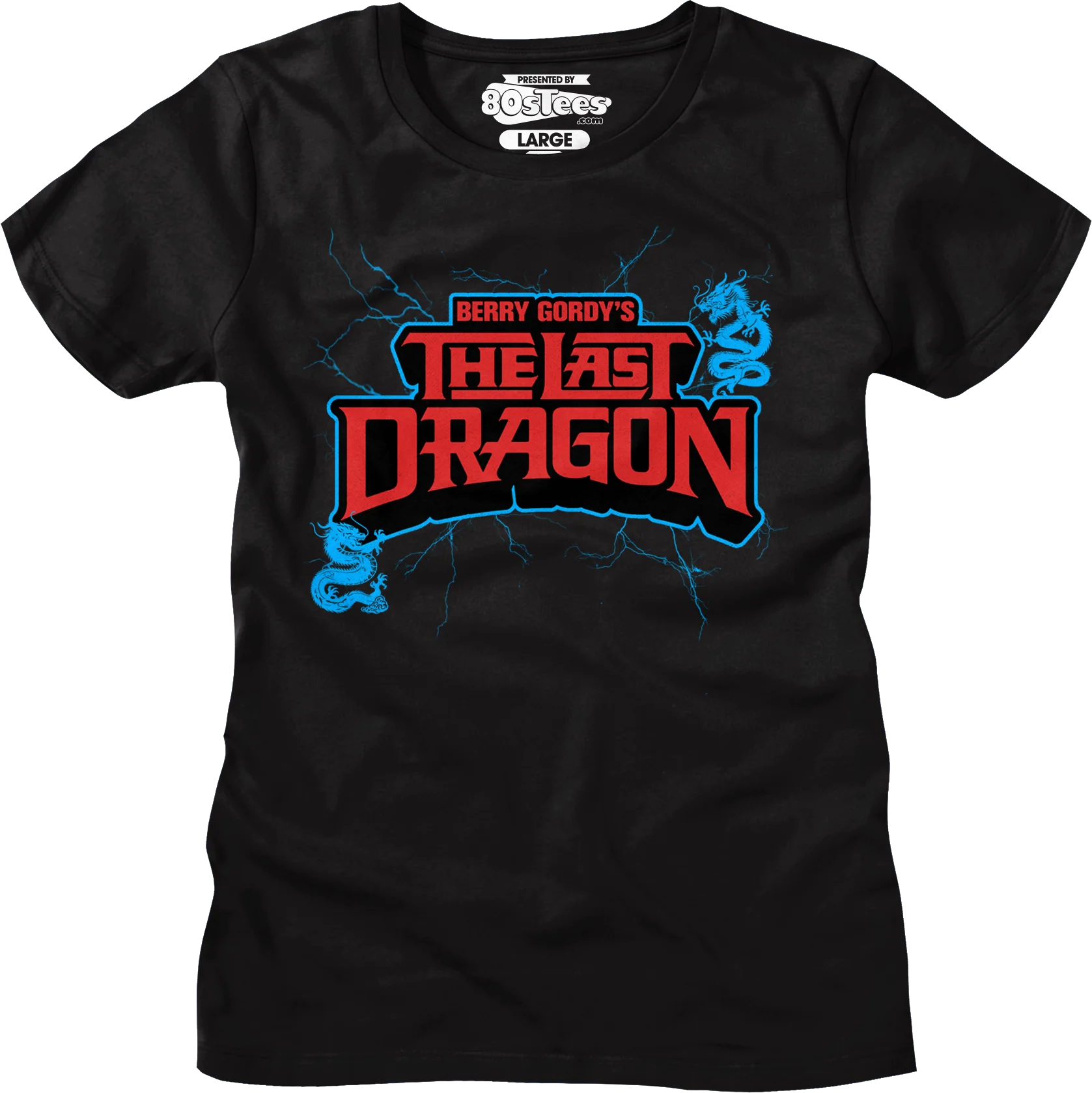 Lightning Logo The Last Dragon T-Shirt - Image 4