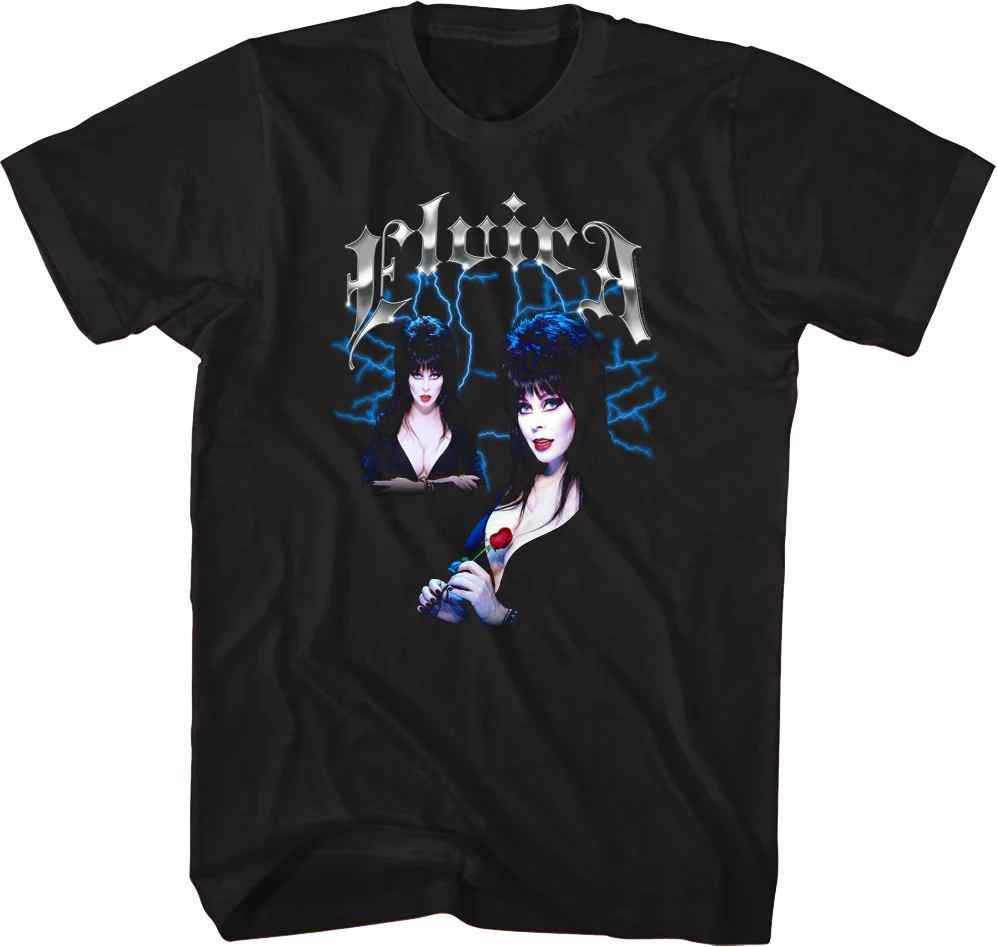 Lightning Storm Elvira T-Shirt