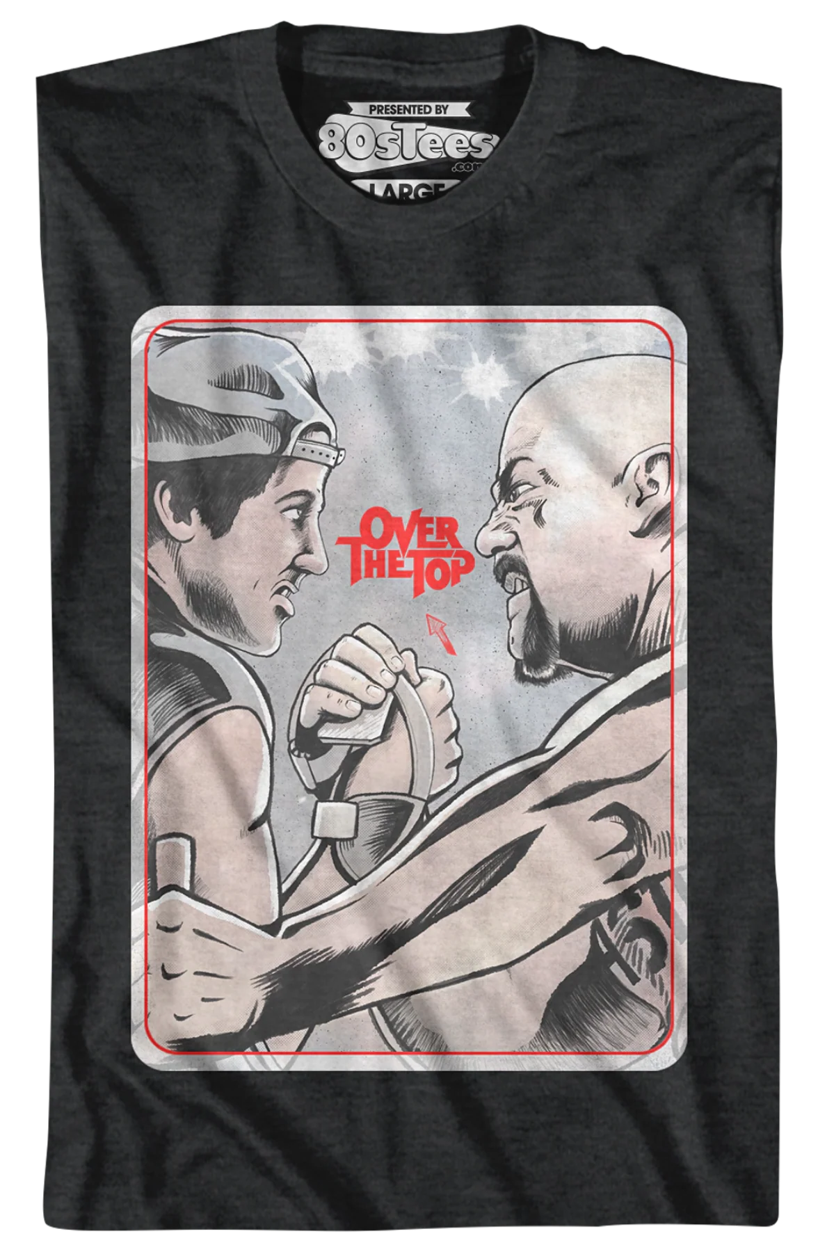 Lincoln Hawk vs Bull Hurley Over The Top T-Shirt - Image 2