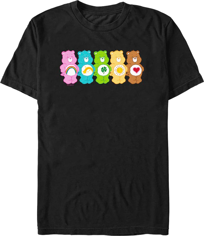 Line Up Care Bears T-Shirt