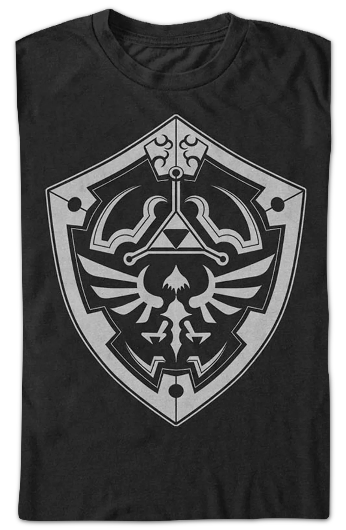 Link's Shield Legend of Zelda Nintendo T-Shirt - Image 2