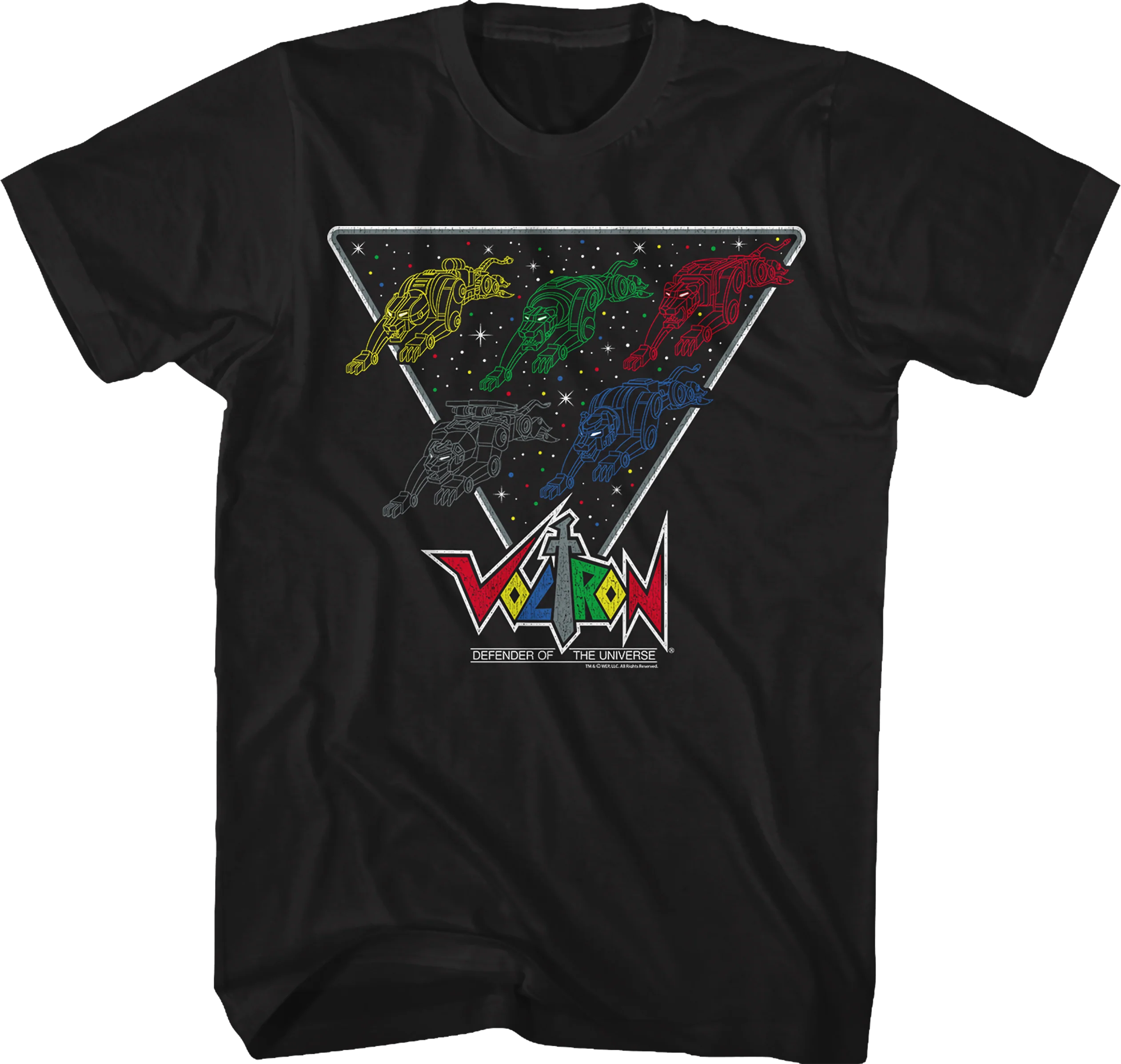 Lion Formation Voltron T-Shirt