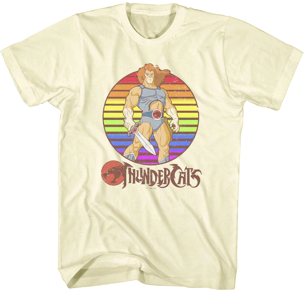 Lion-O Retro Circle ThunderCats T-Shirt