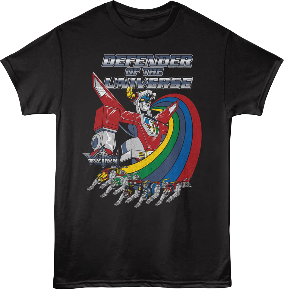 Lion Rainbow Trails Voltron T-Shirt