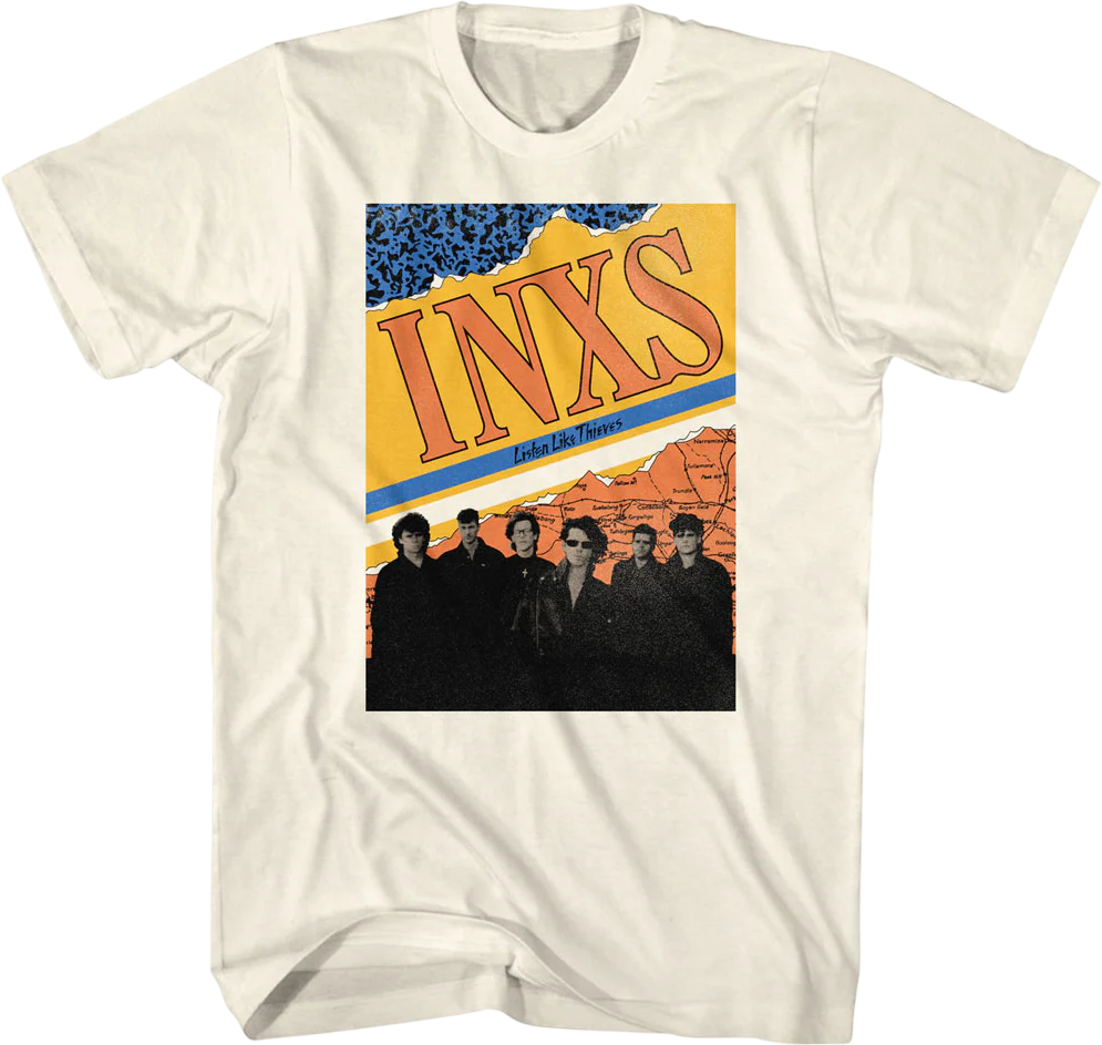 Listen Like Thieves INXS T-Shirt