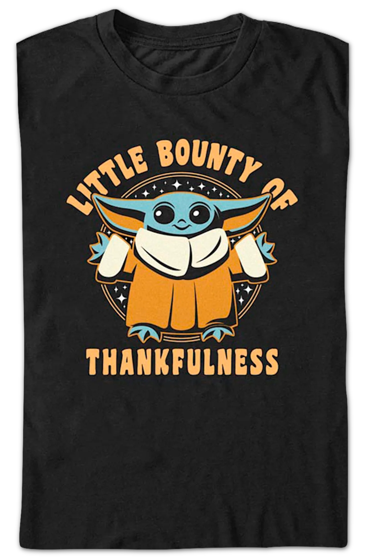 Little Bounty Of Thankfulness The Mandalorian Star Wars T-Shirt - Image 2