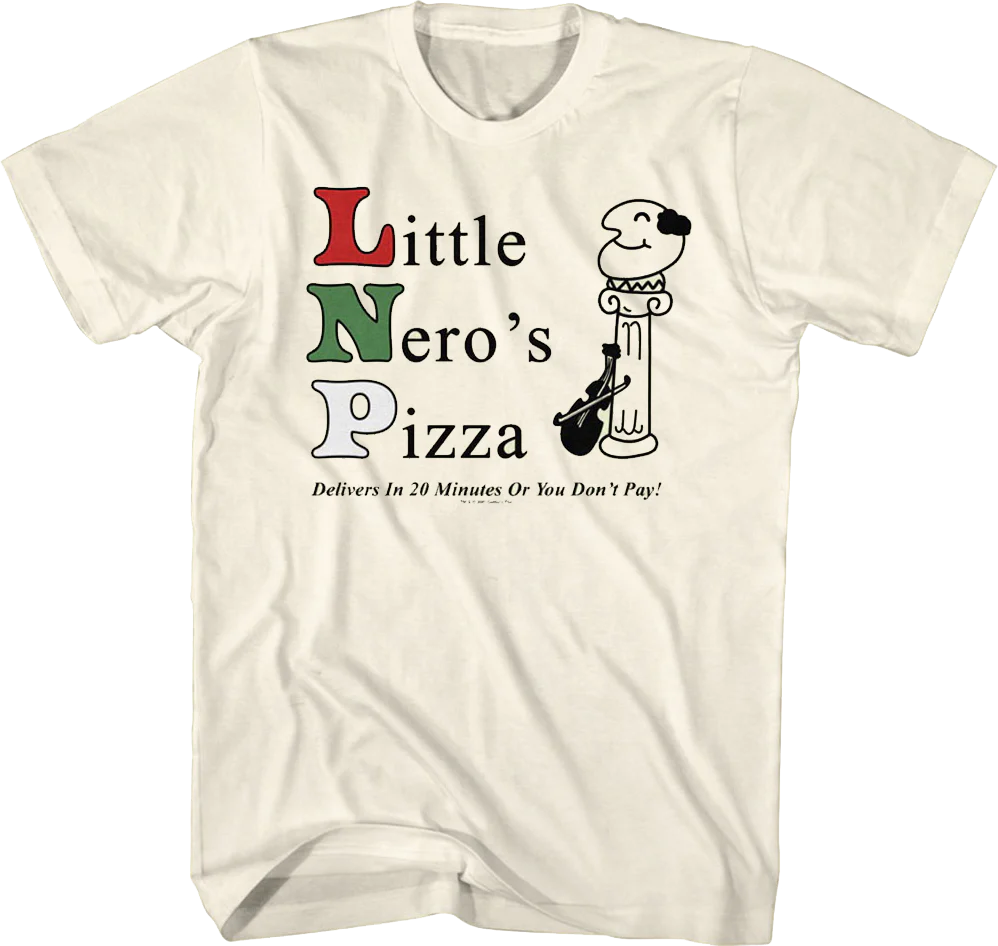 Little Nero's Pizza Home Alone T-Shirt