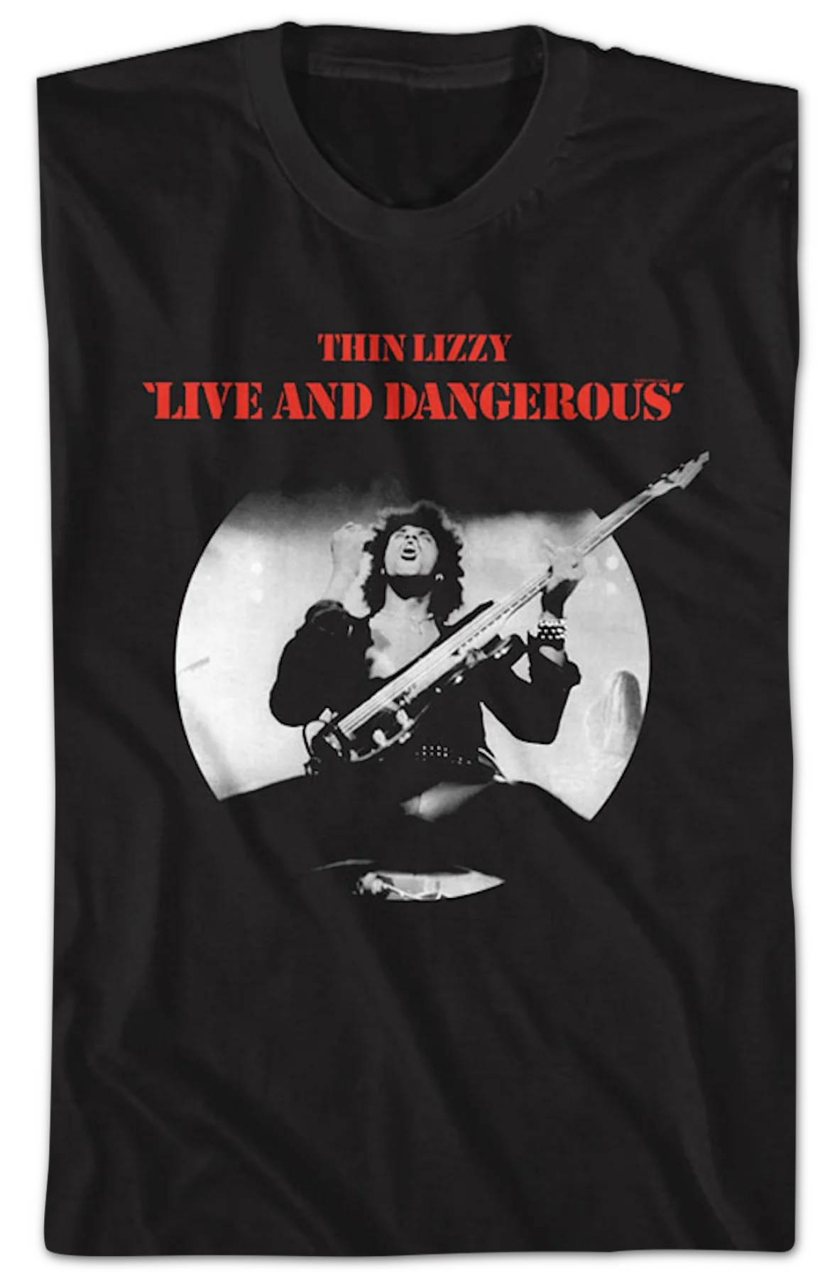 Live And Dangerous Thin Lizzy T-Shirt - Image 2